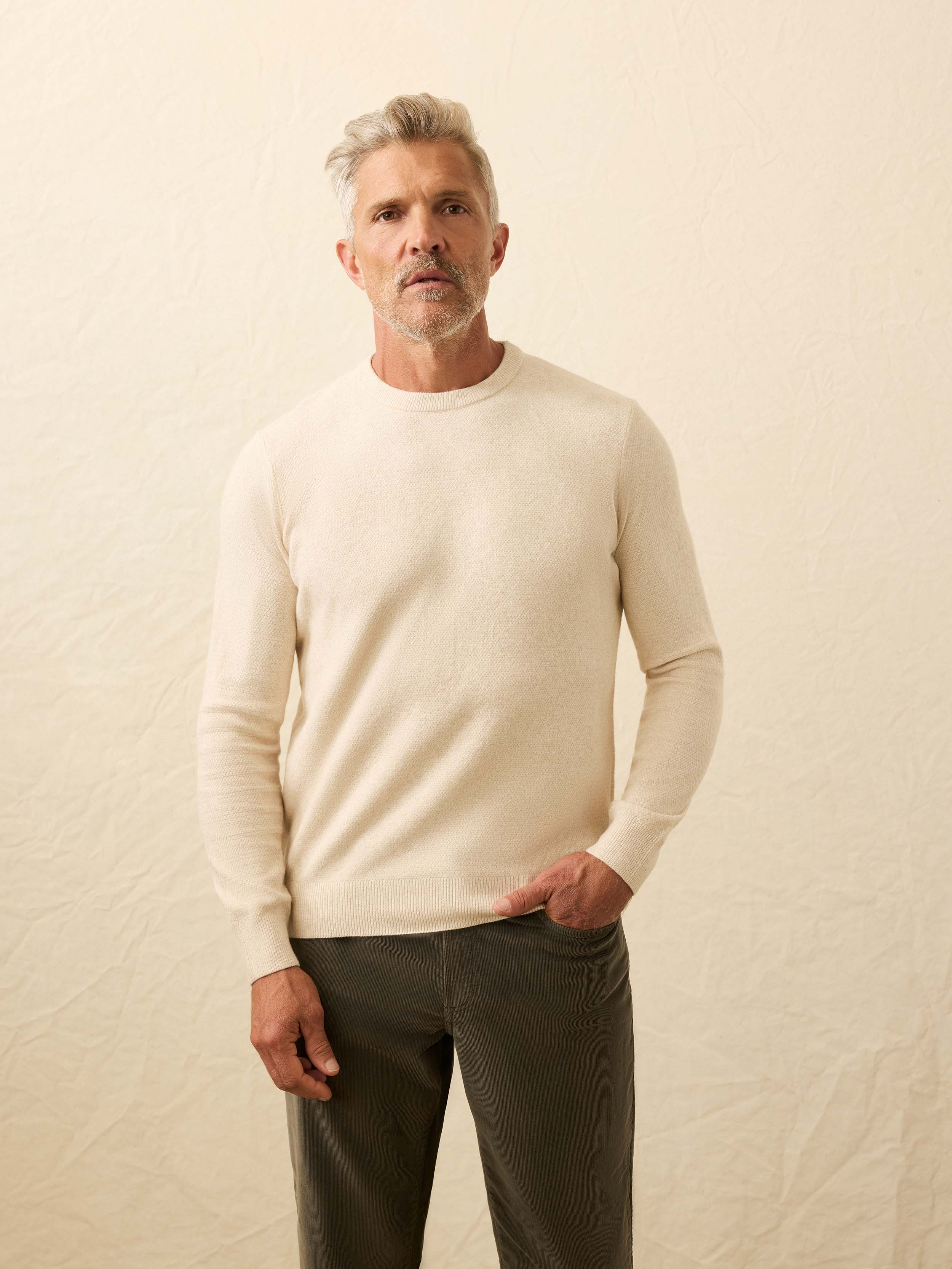 Jackson Crew Sweater II Ivory Sky Feeder