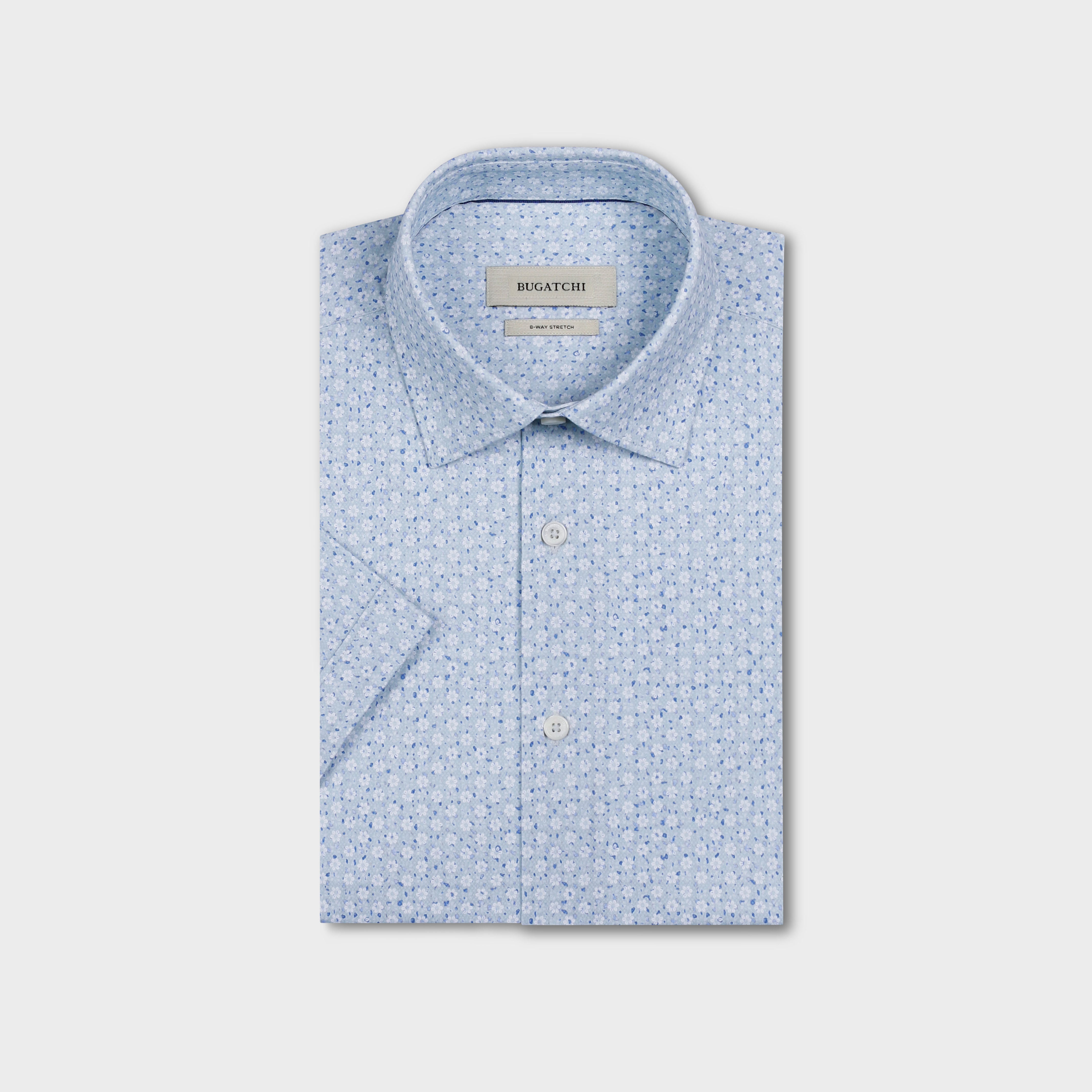 OOOHCotton Miles Short Sleeve Shirt Seafoam