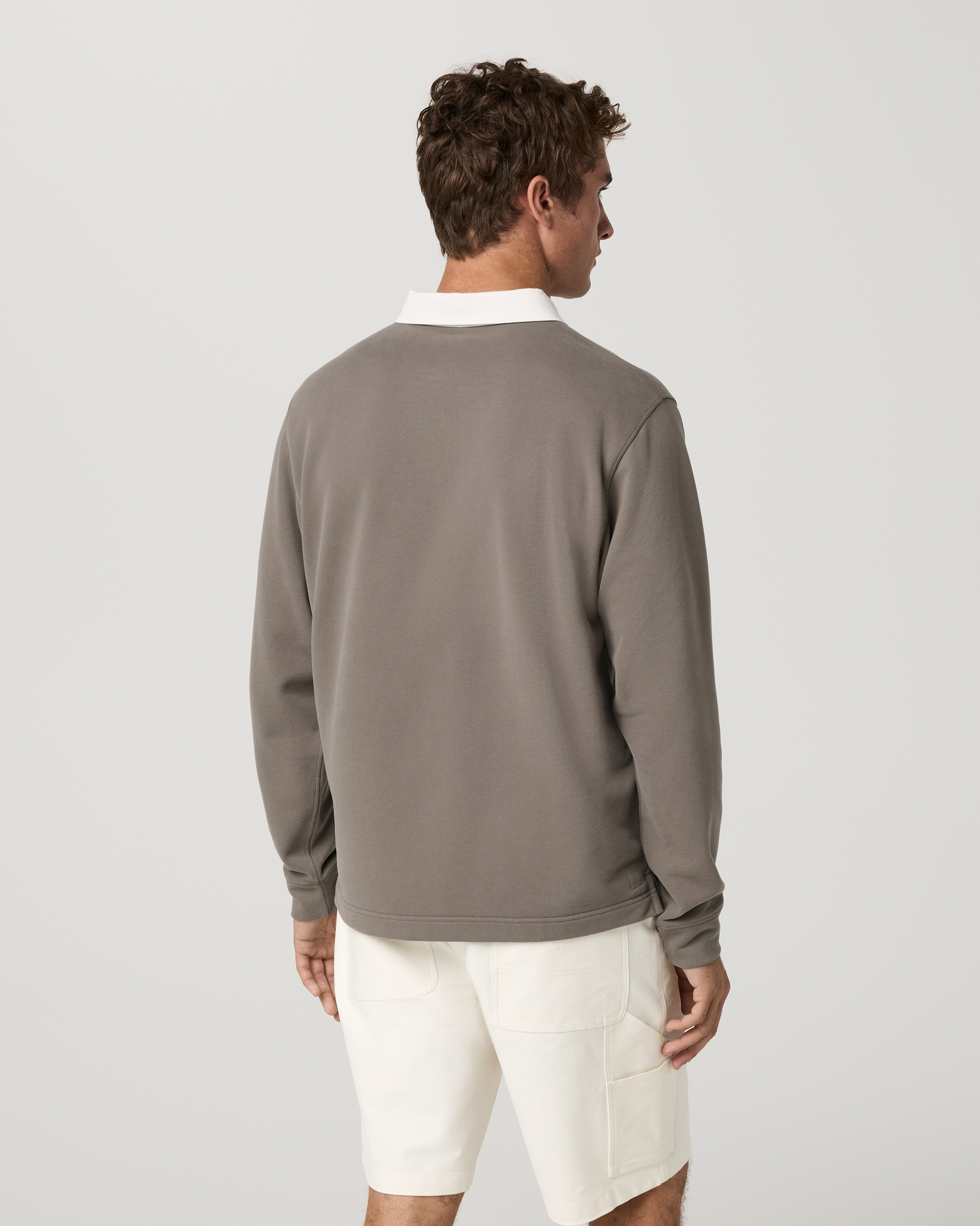 L/S Cypress Rugby Smokey Taupe