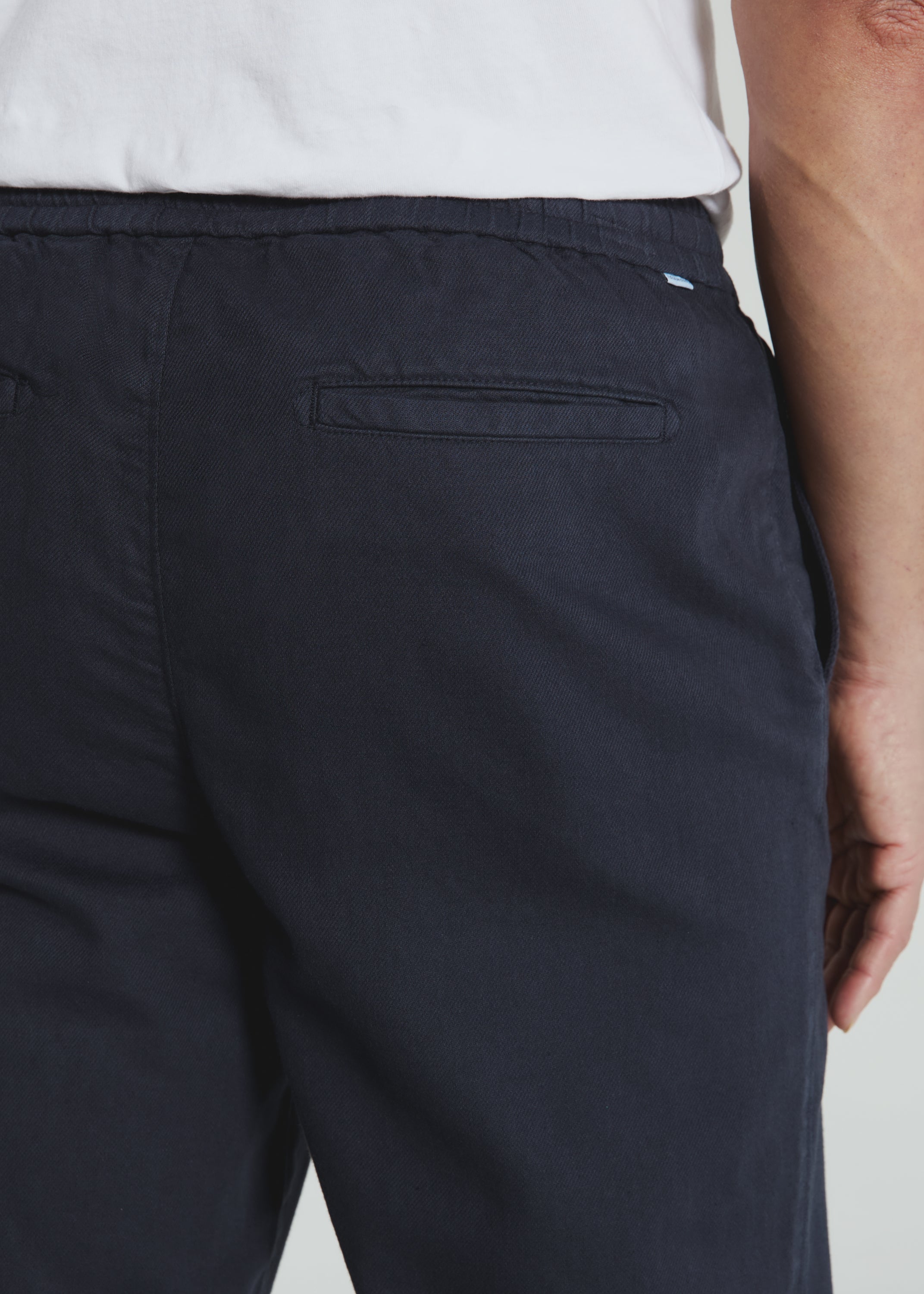 Laguna Linen Pull-On Pant Navy