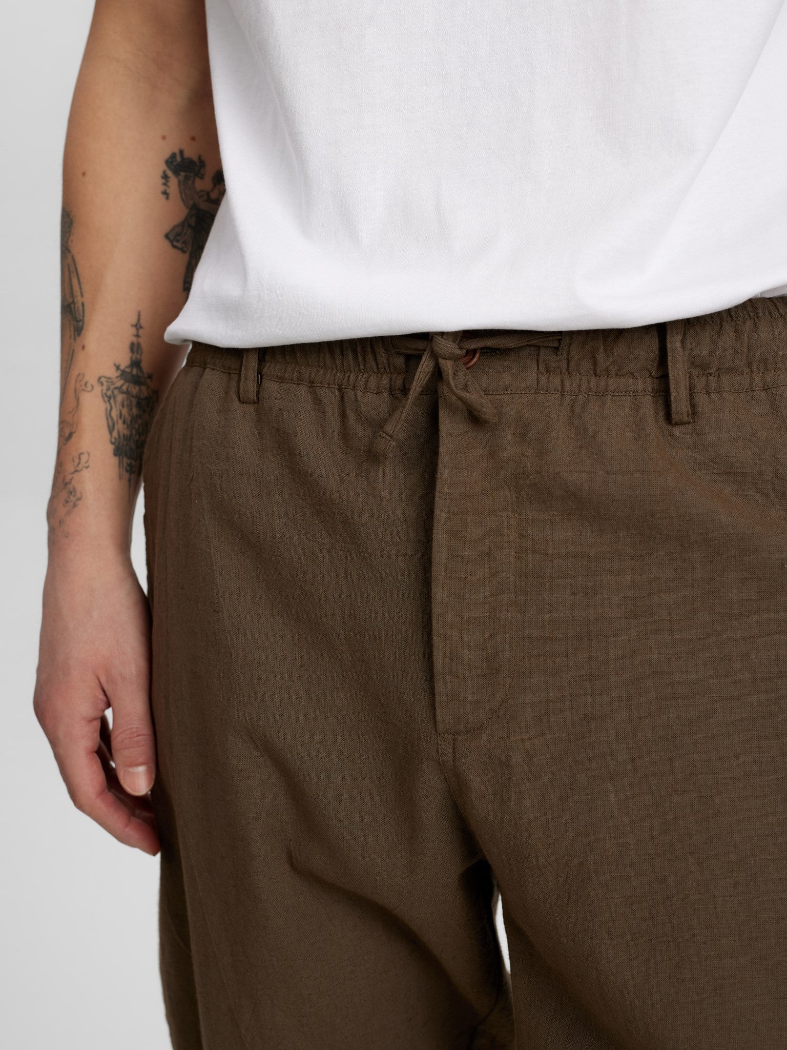 Akjan Cot/Linen Ela Pants Cub