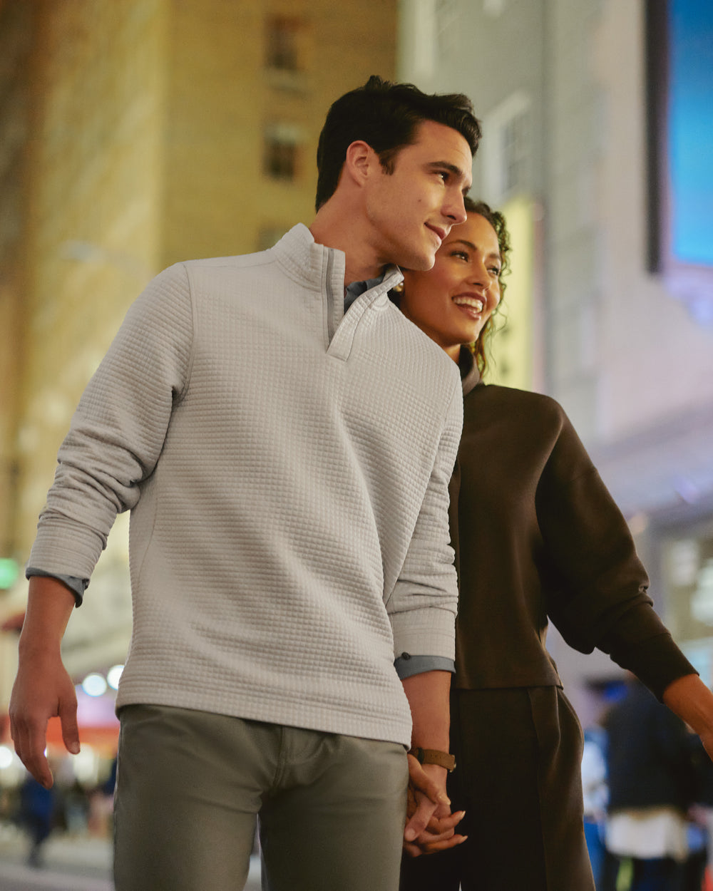 Landmark 1/4 Zip Sleet Gray