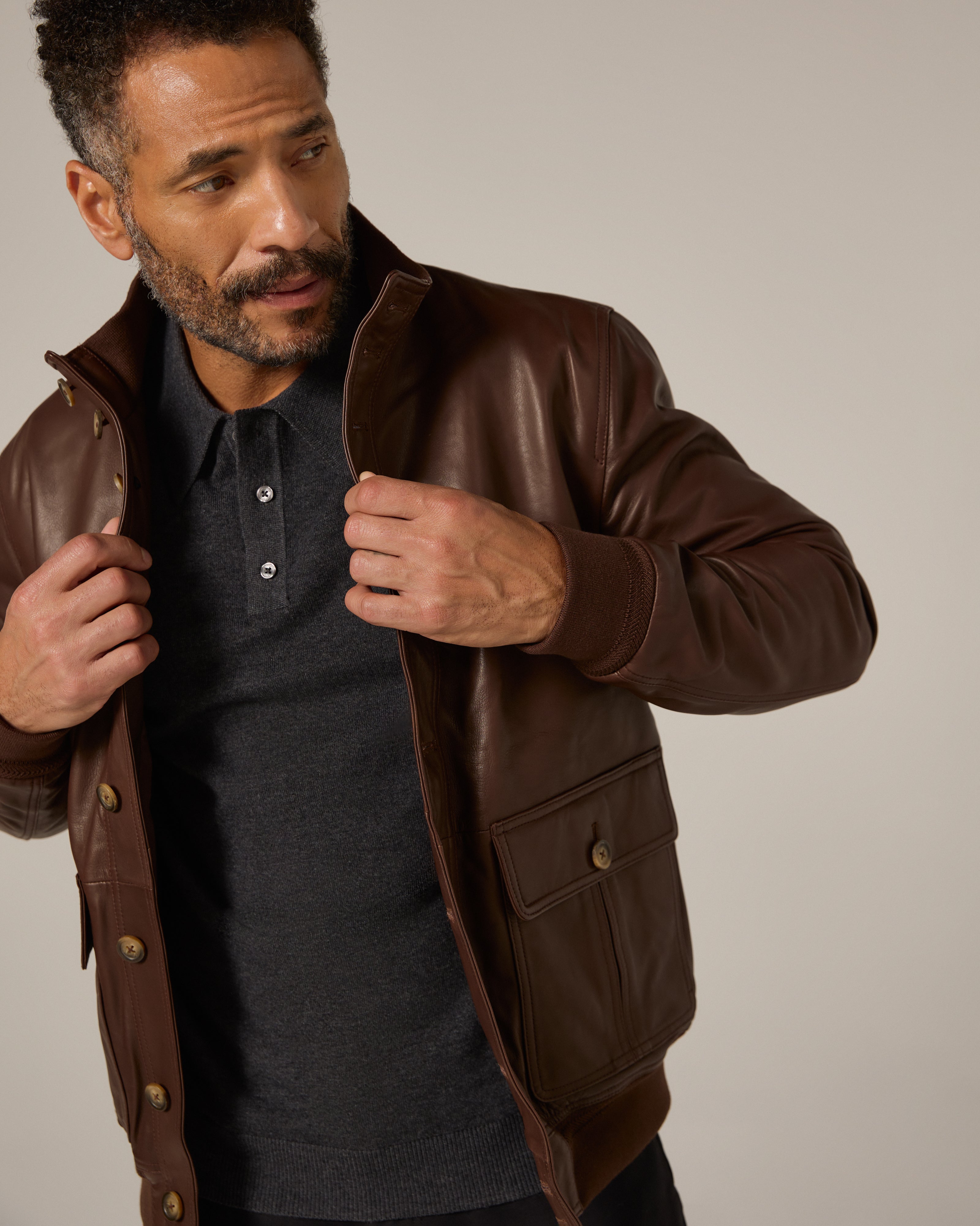 Pathfinder Suede Jacket Chocolate