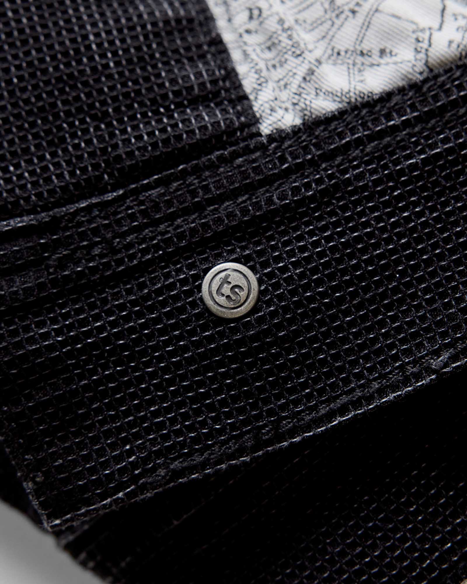 The Long Haul Jacket in Waffle Black Indigo