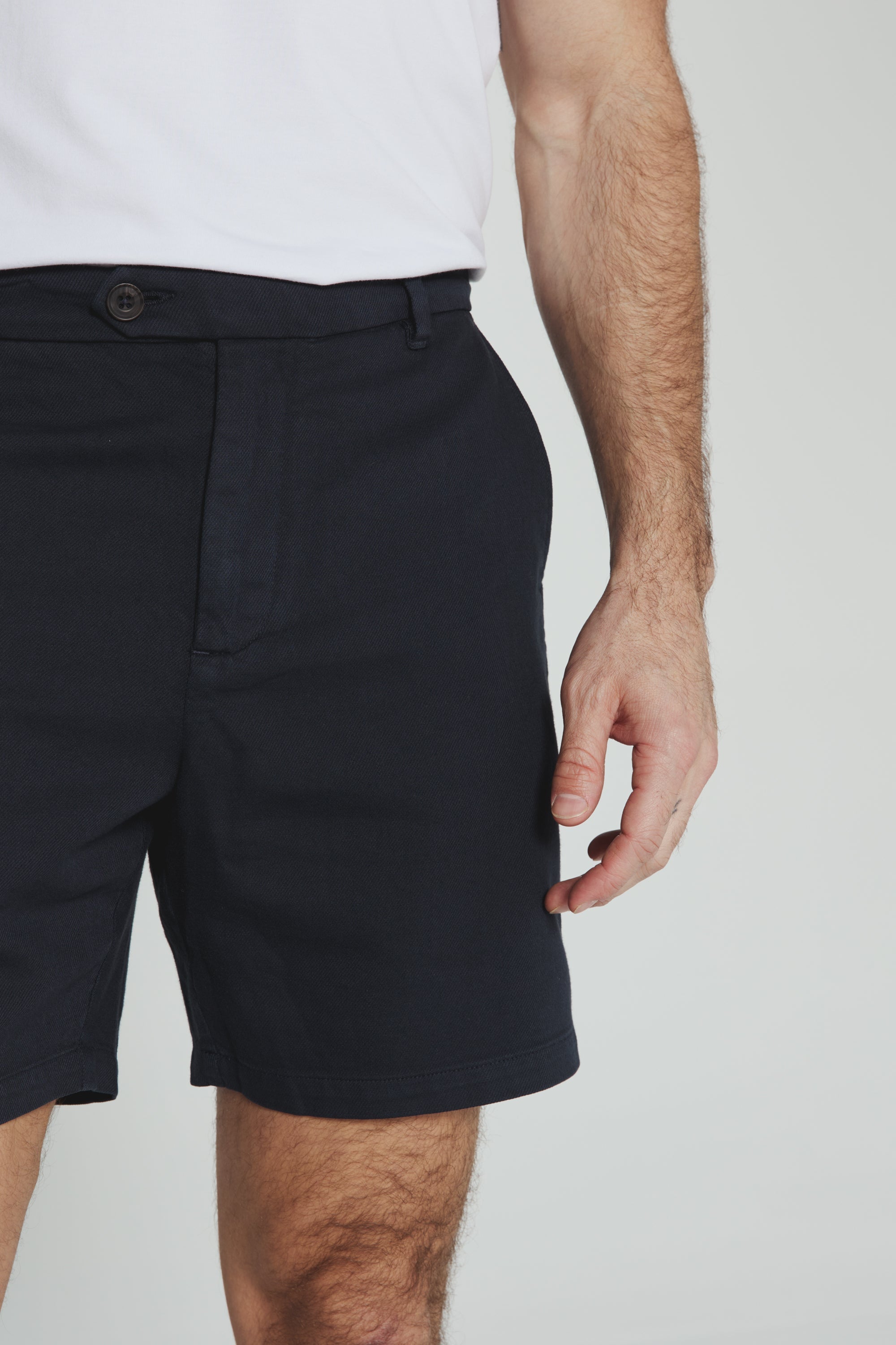 Laguna Linen Short - 7" Navy