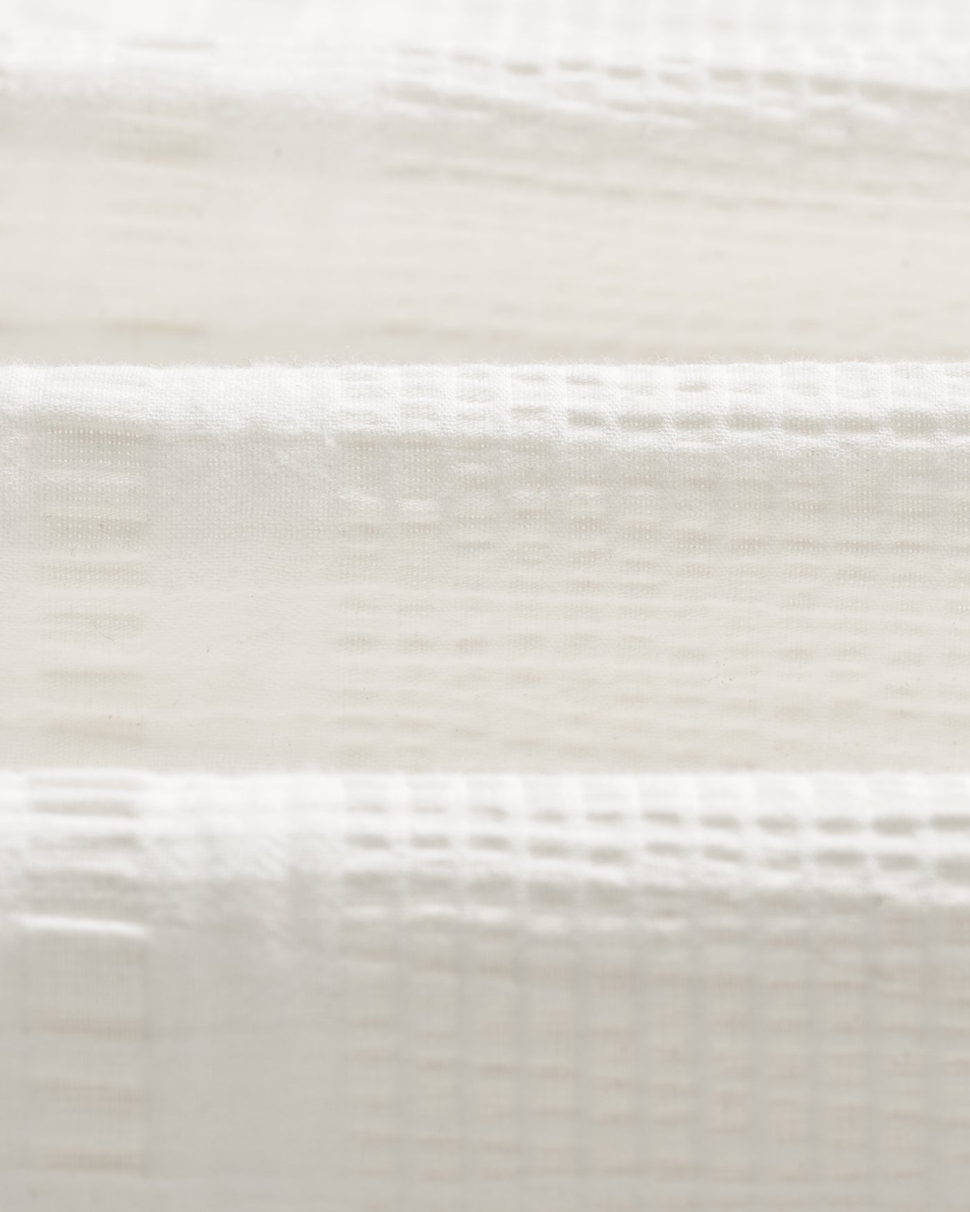 Didcot Shirt in Double Weave Grid Ecru