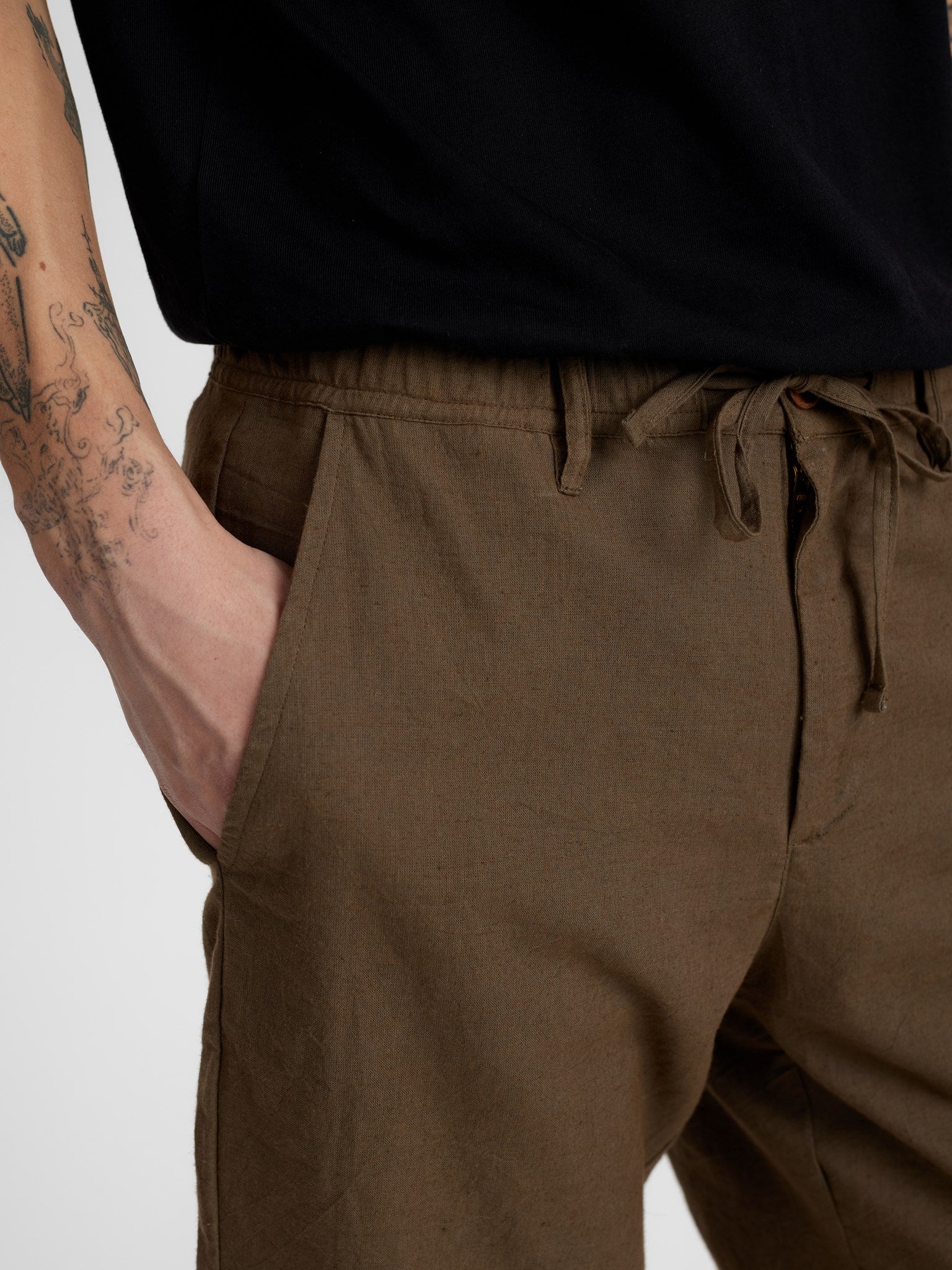 Aklt James Cot/Linen Ela Shorts Cub