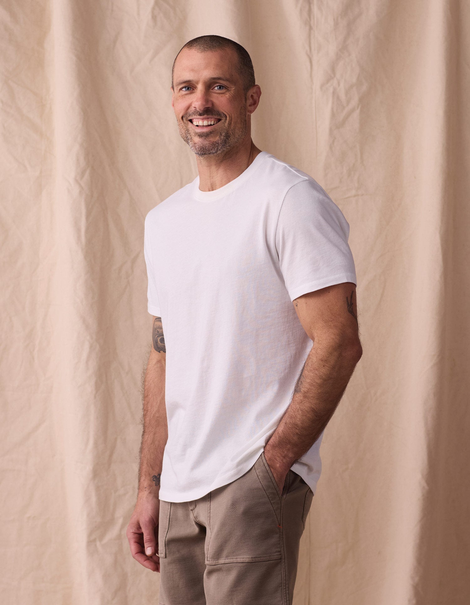 Normal Jersey Tee White