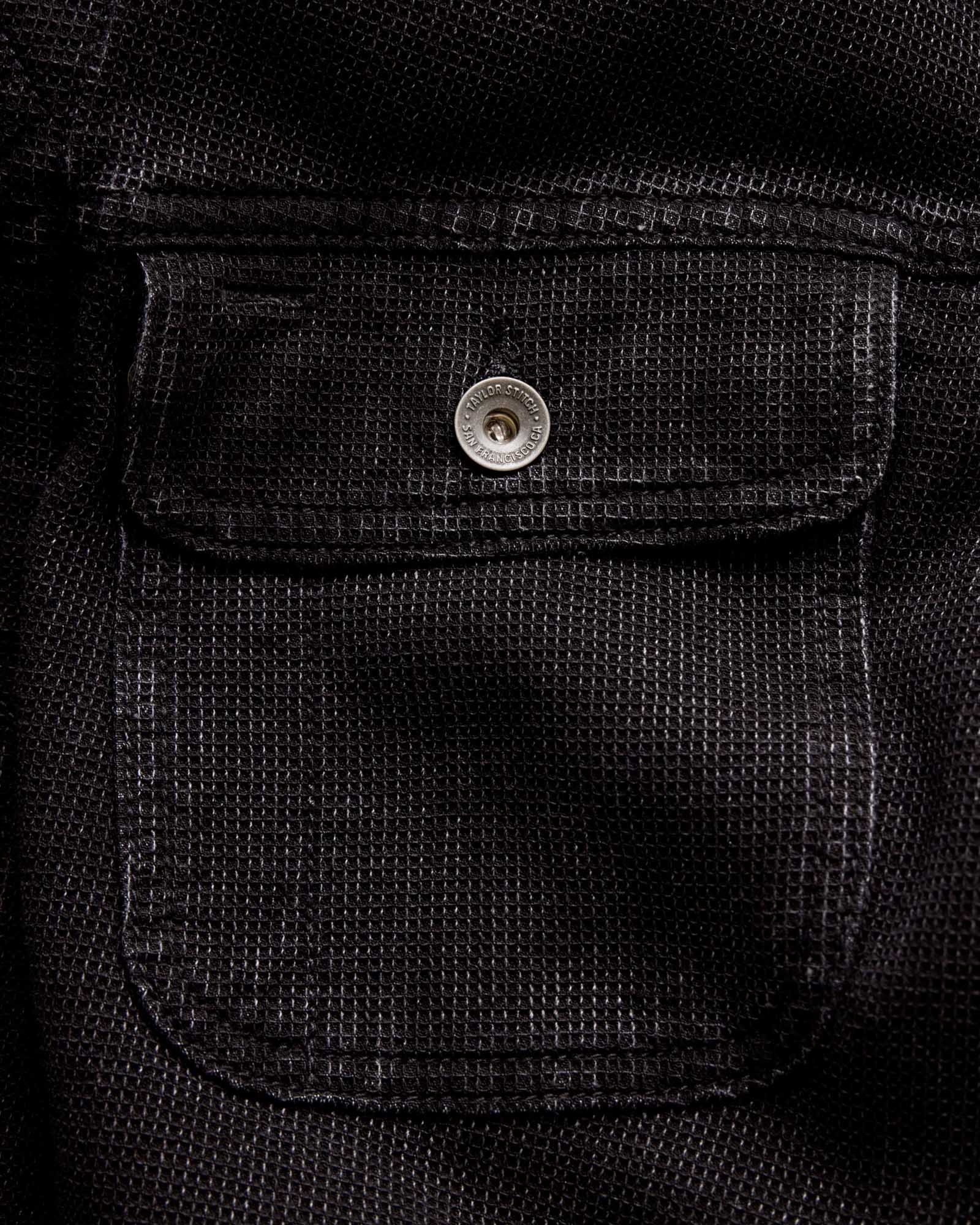 The Long Haul Jacket in Waffle Black Indigo