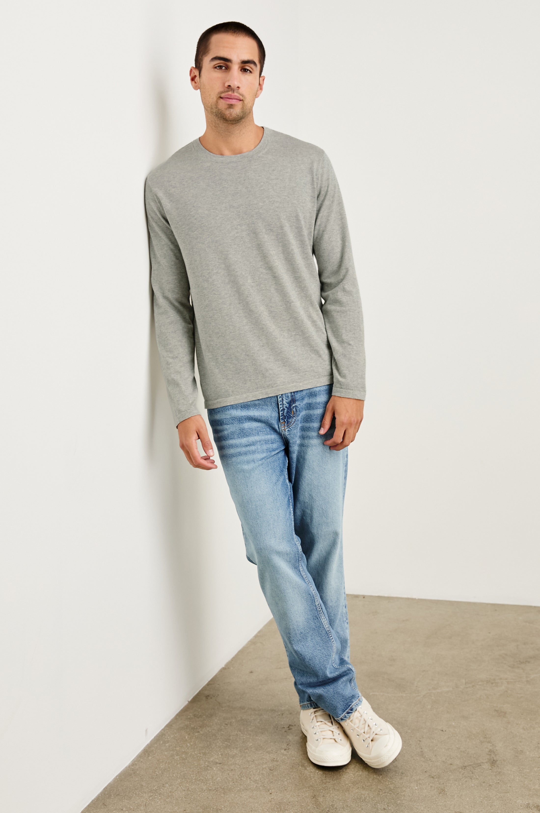 Quentin Shirt Heather Grey