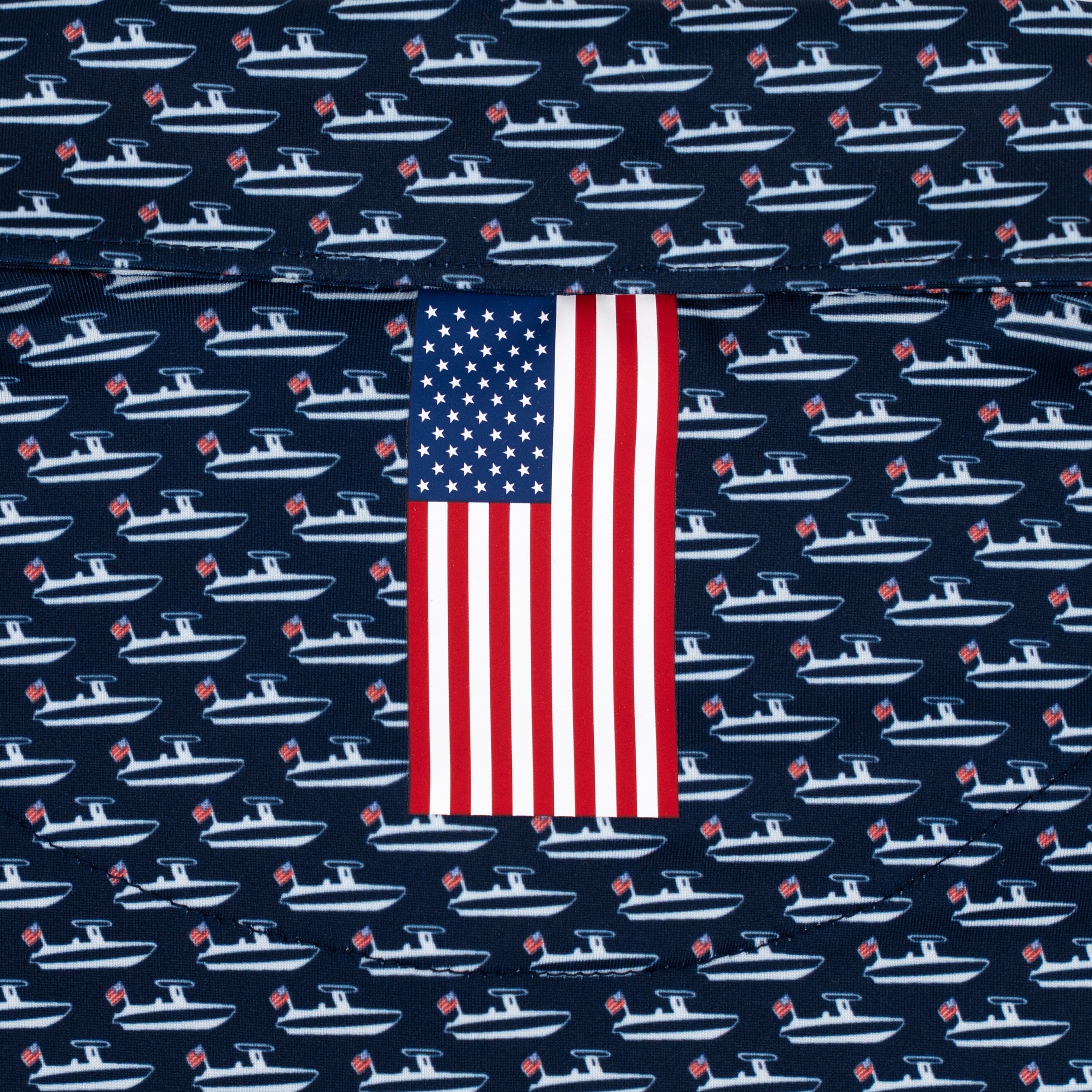 The Skipper Polo Fleet Navy/White