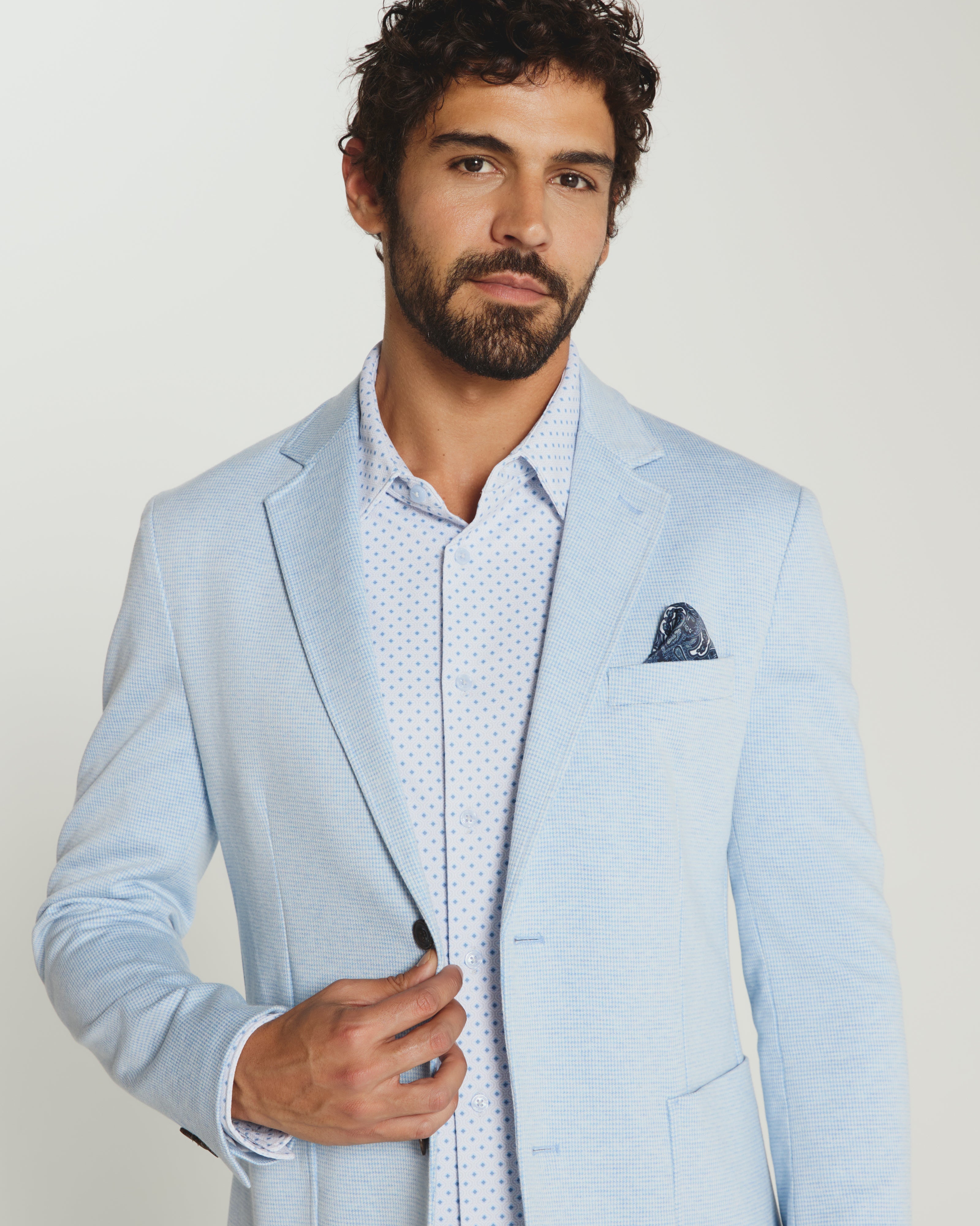Westport Blazer Light Blue