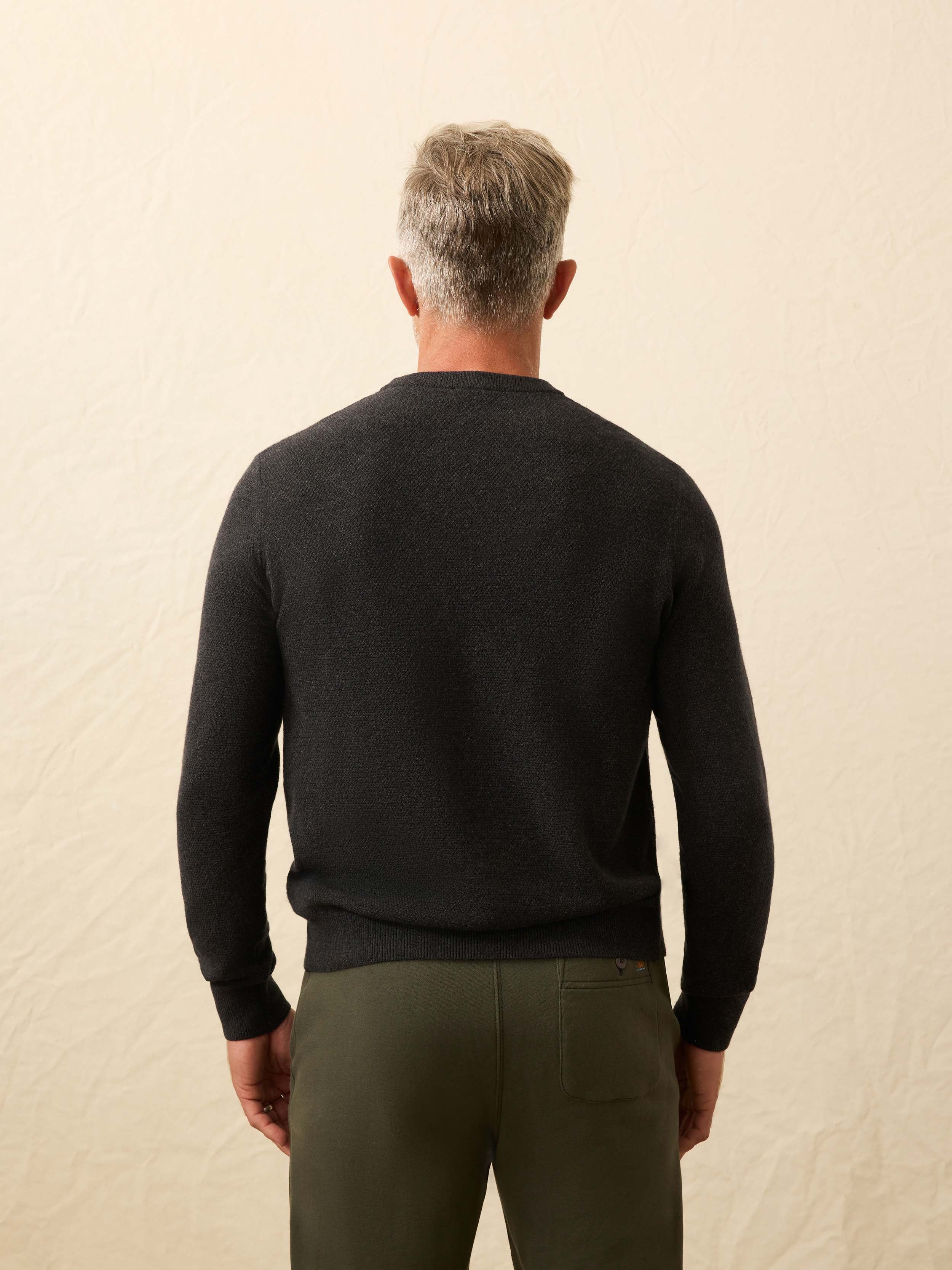 Jackson Crew Sweater II Wolf Black Heather