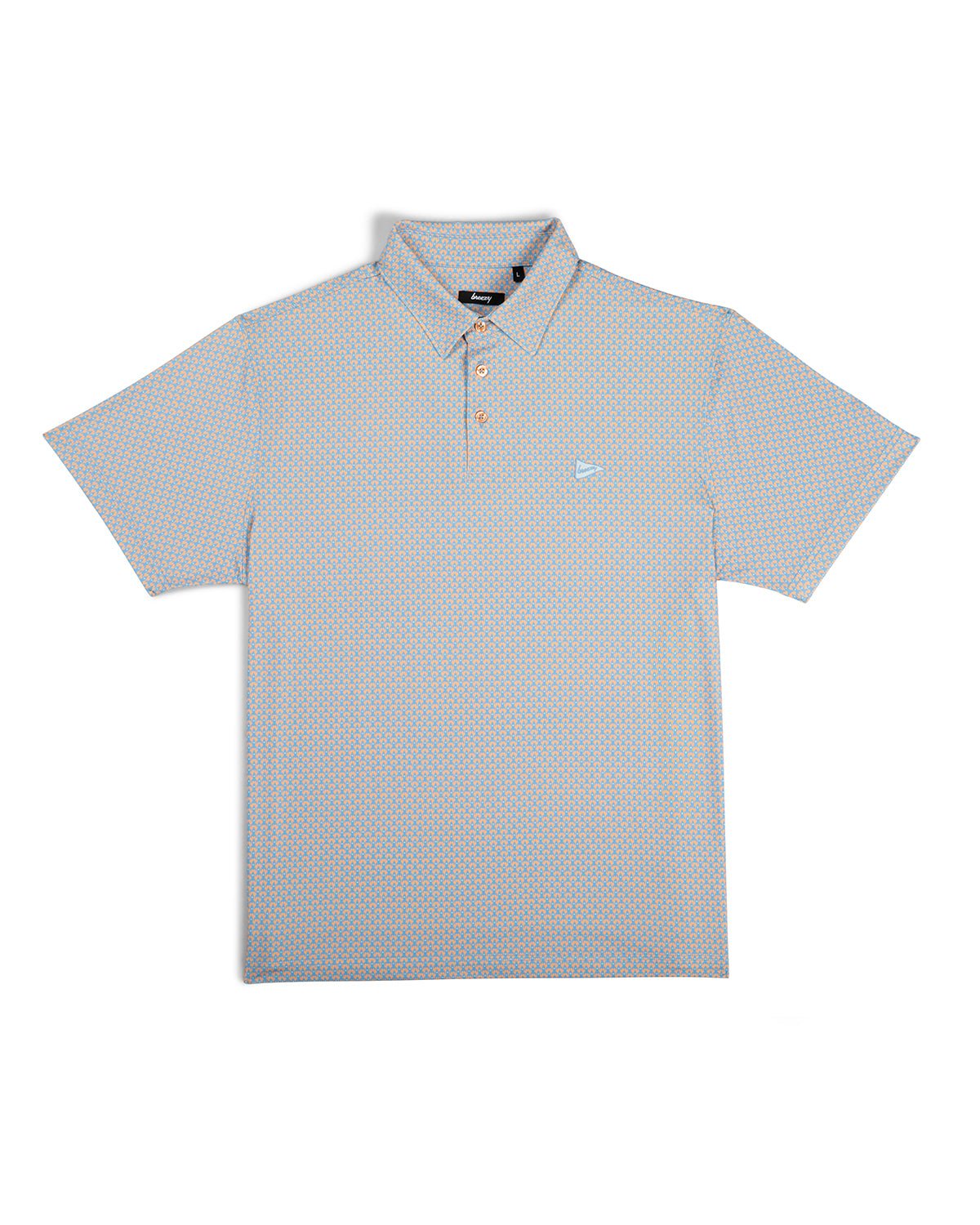 Rocket Ships Polo Orange