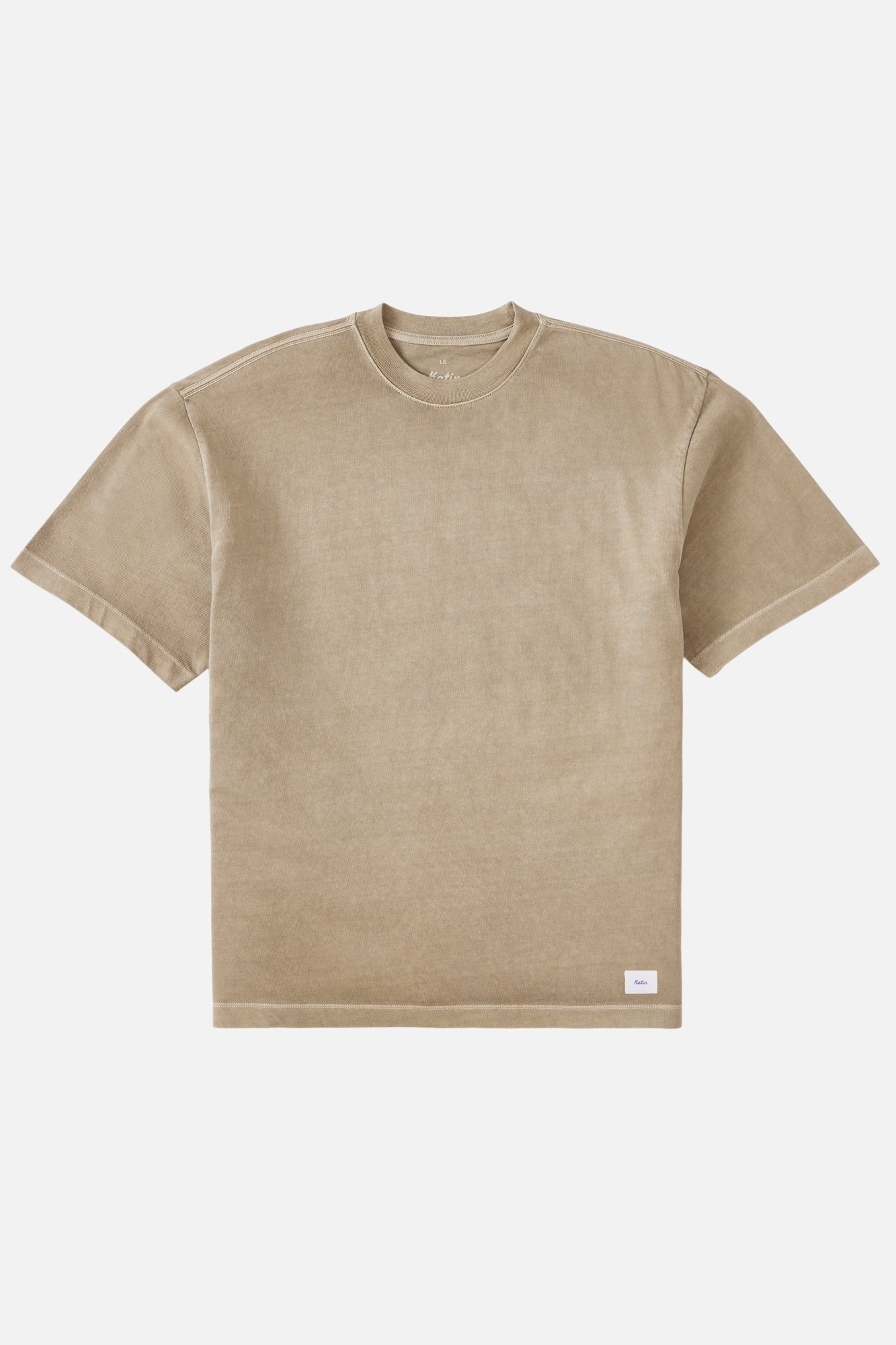 Box Fit Tee Vintage Khaki
