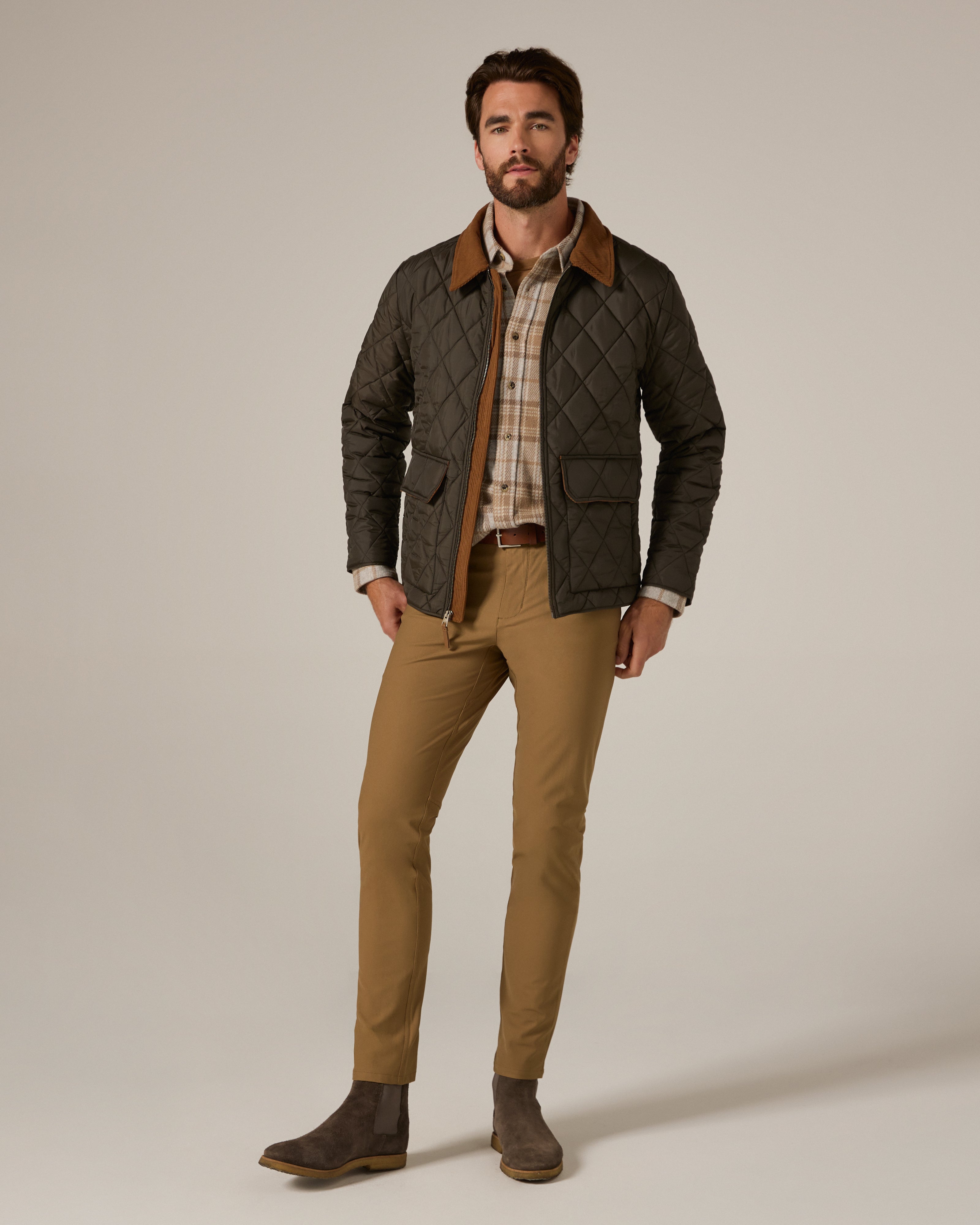 Rushmore Quilted Jacket Olive