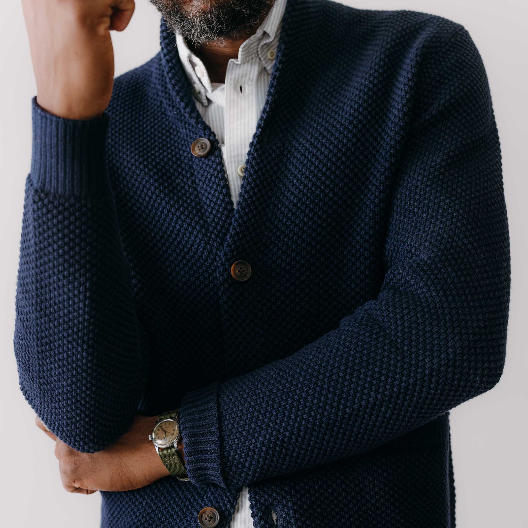 The Crawford Sweater Navy