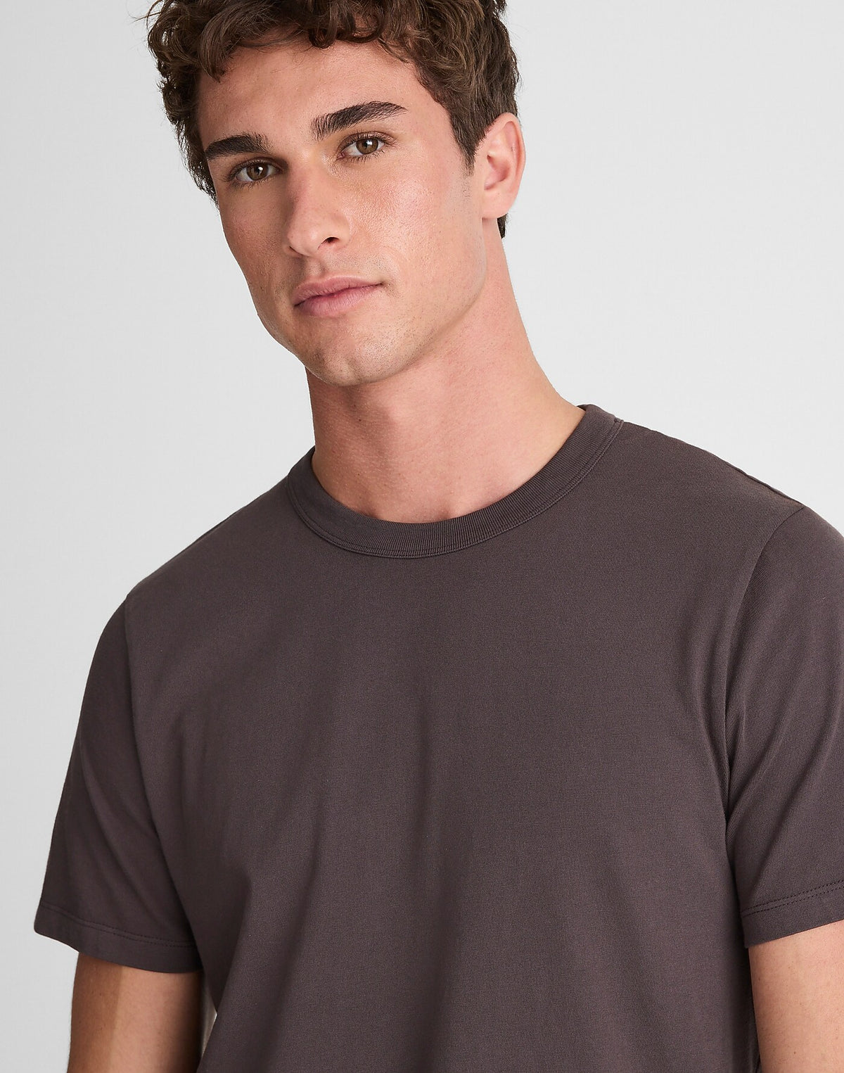 Garment Dyed All Day Tee Black Coal
