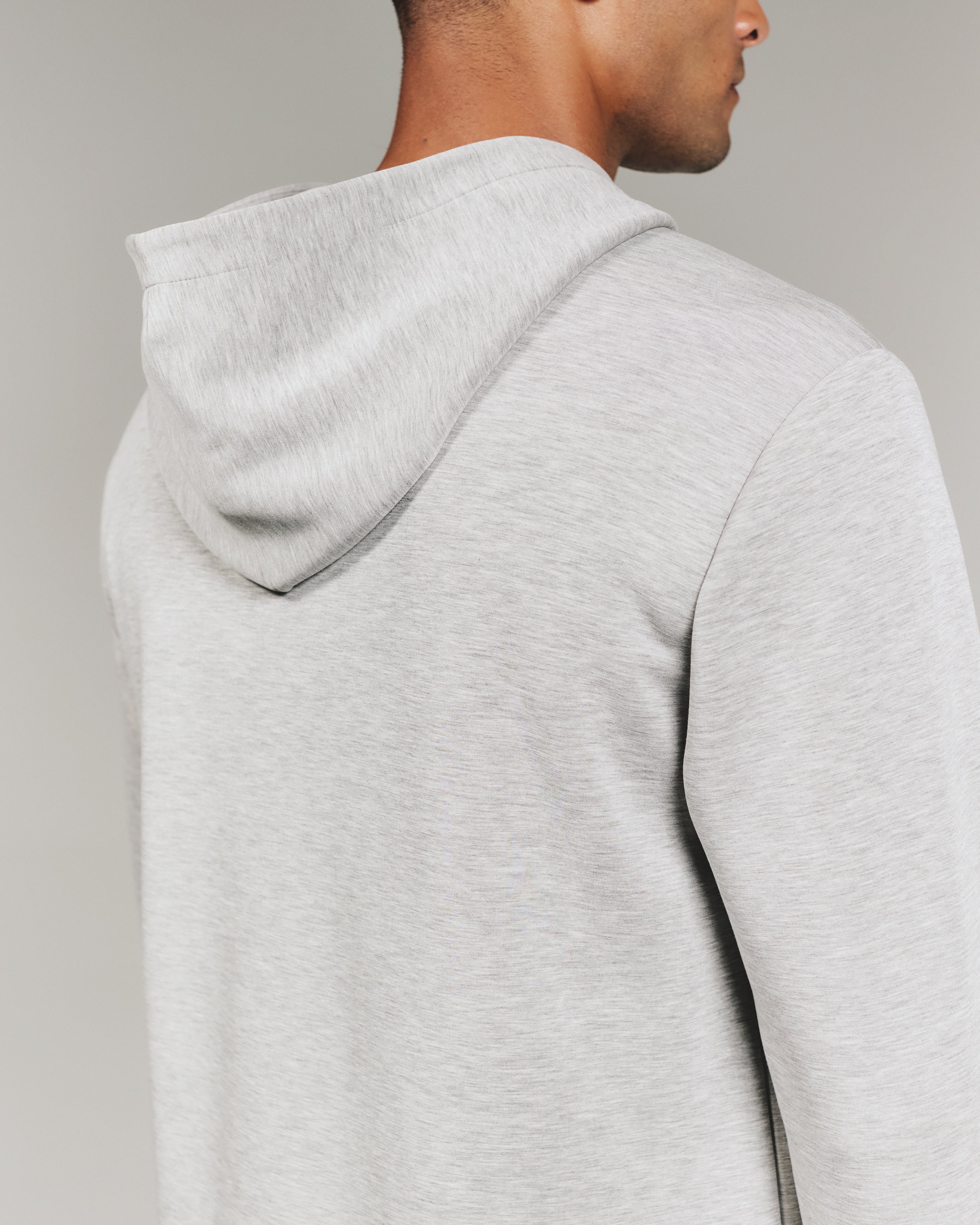 Rev Modal Hoodie Heather Grey