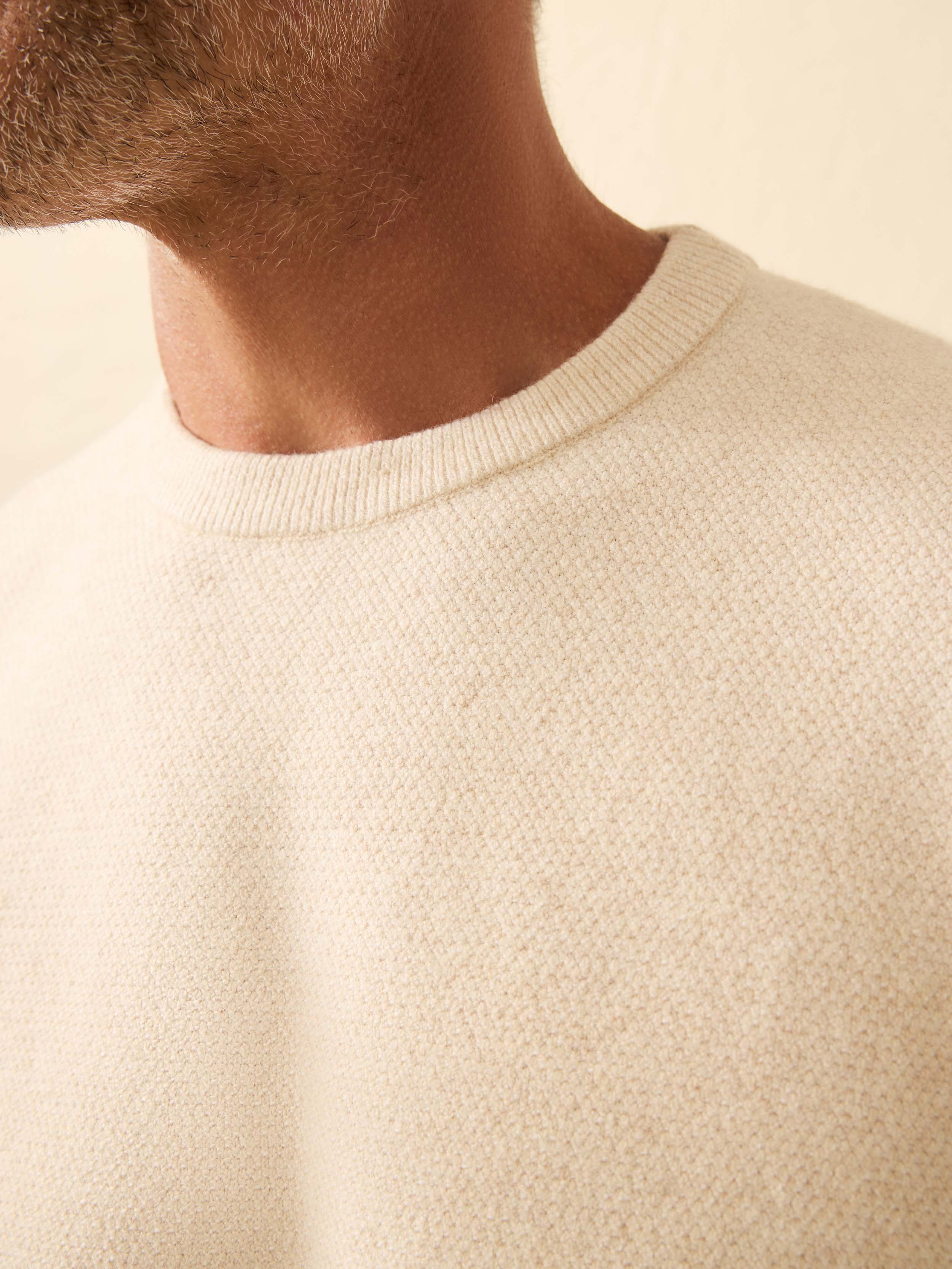 Jackson Crew Sweater II Ivory Sky Feeder