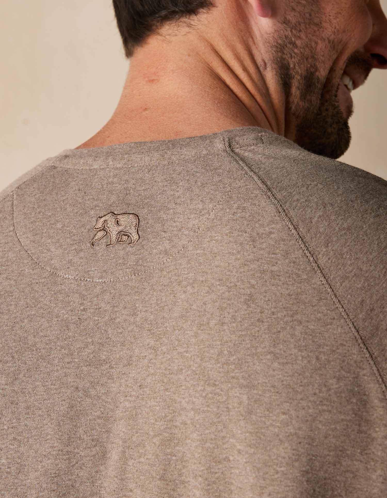 Puremeso Everyday Henley Taupe