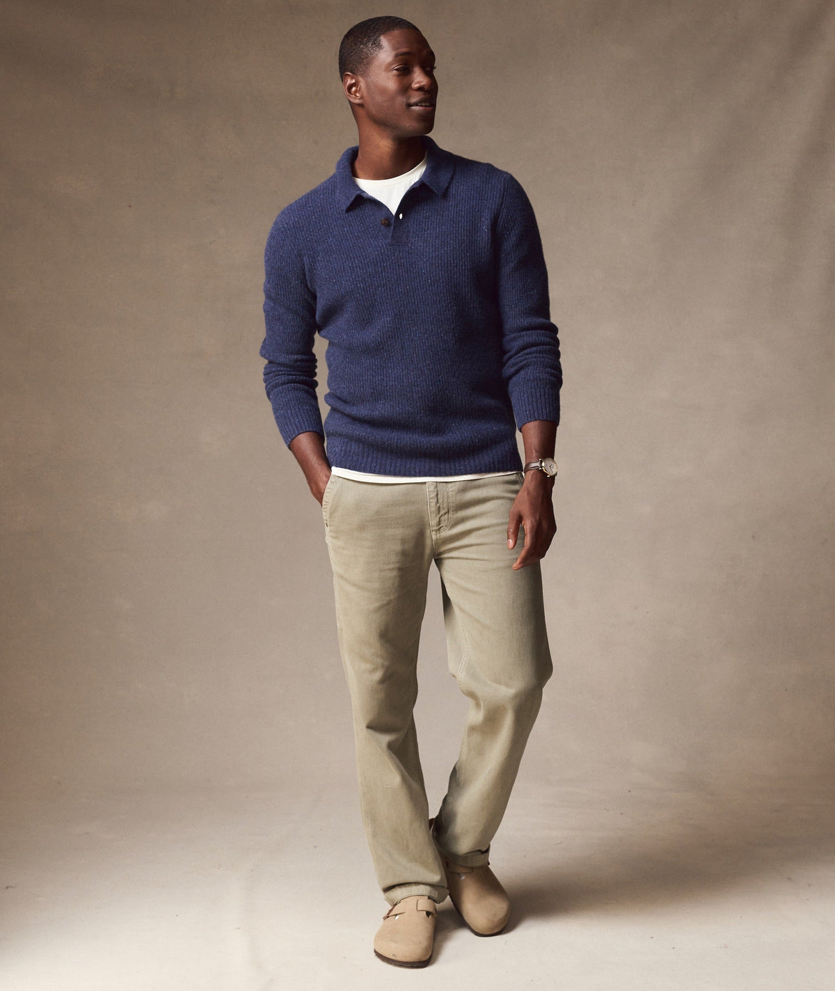 Merino Sweater Polo Spey