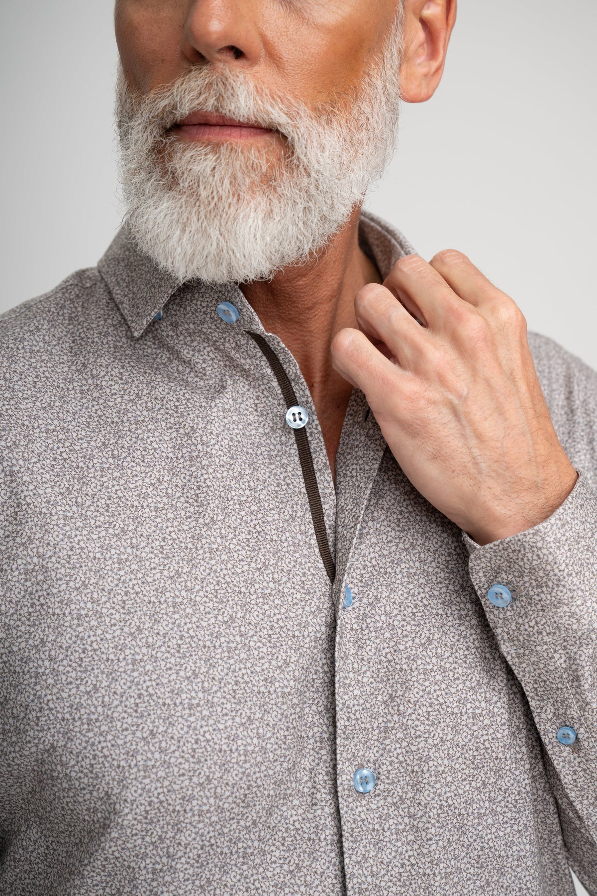 Twill Shirt Taupe