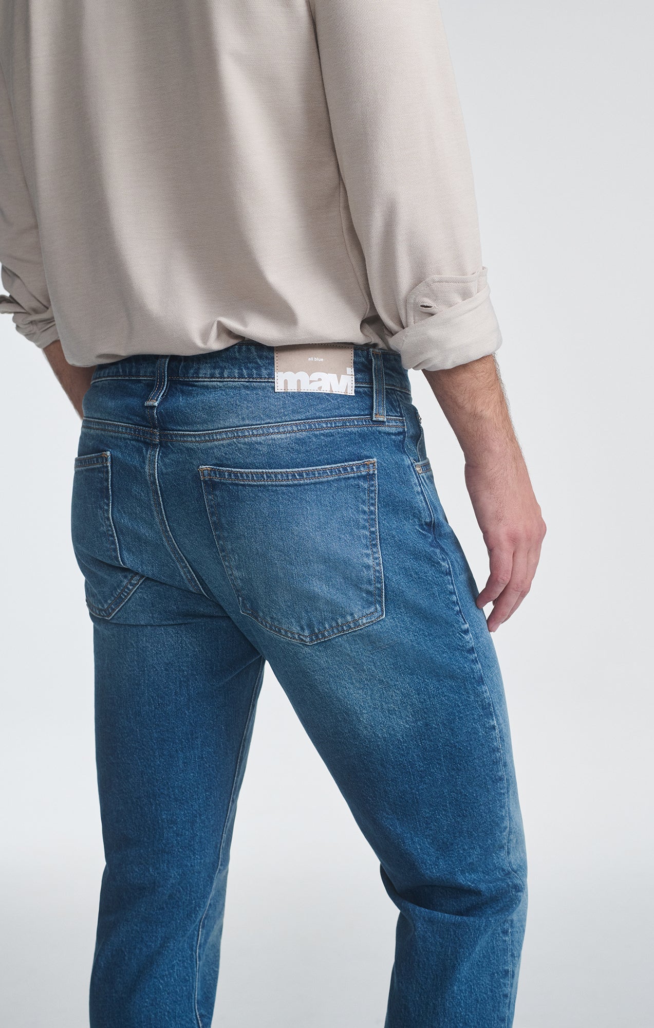 Jake Slim Leg Jeans Indigo Brushed Classic Blue