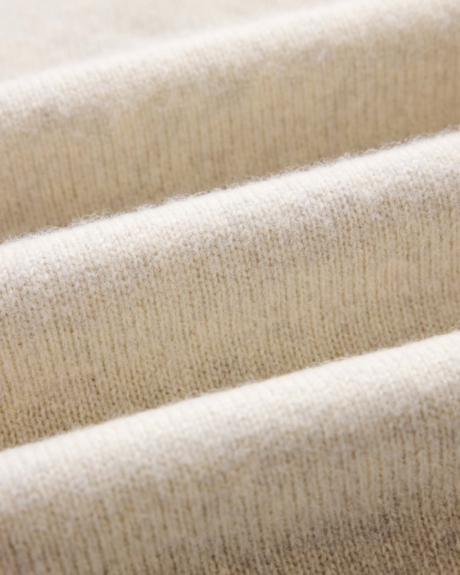 The Eastmoor Sweater in Wool Heather Ivory