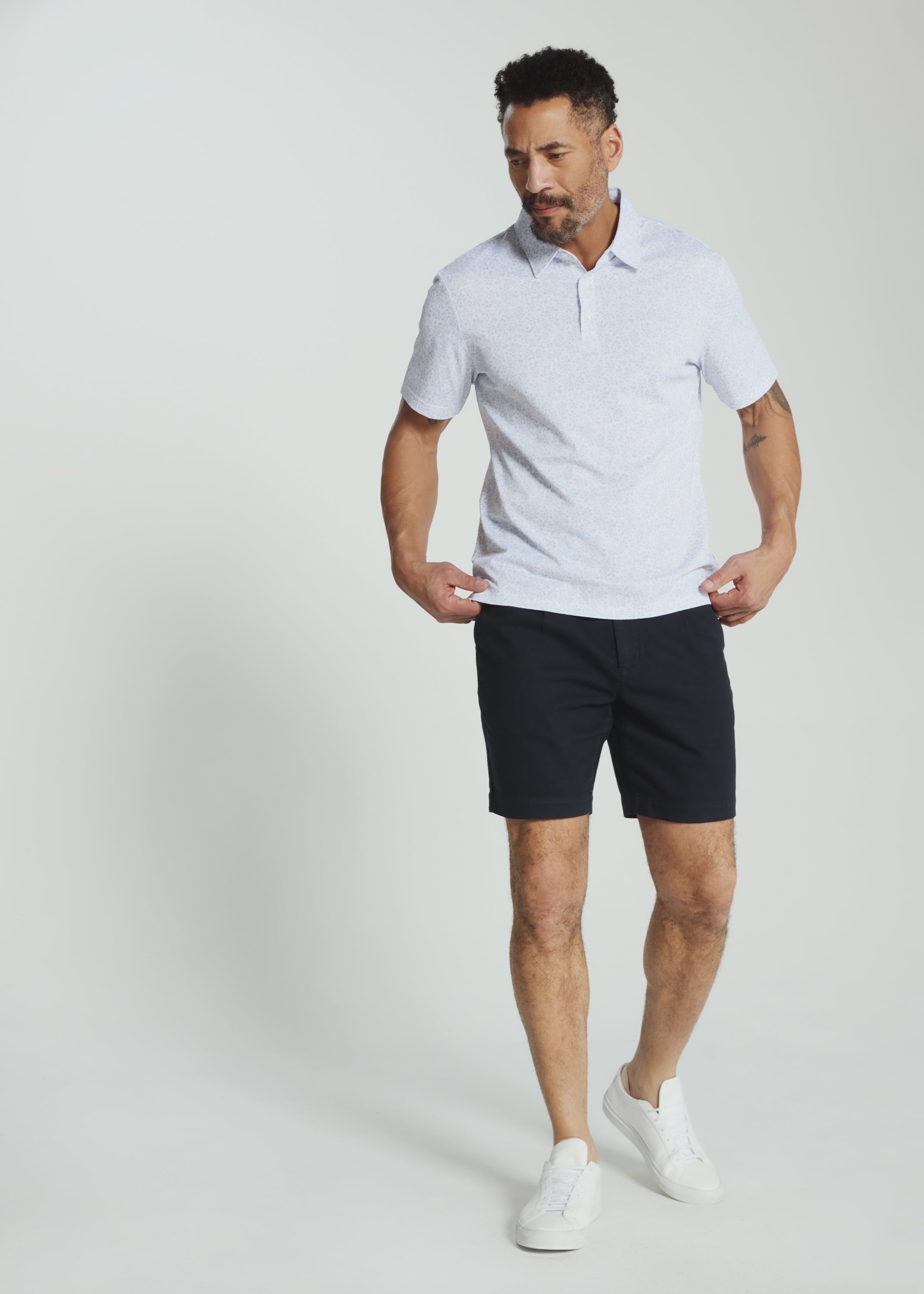 Laguna Linen Chino Short Navy