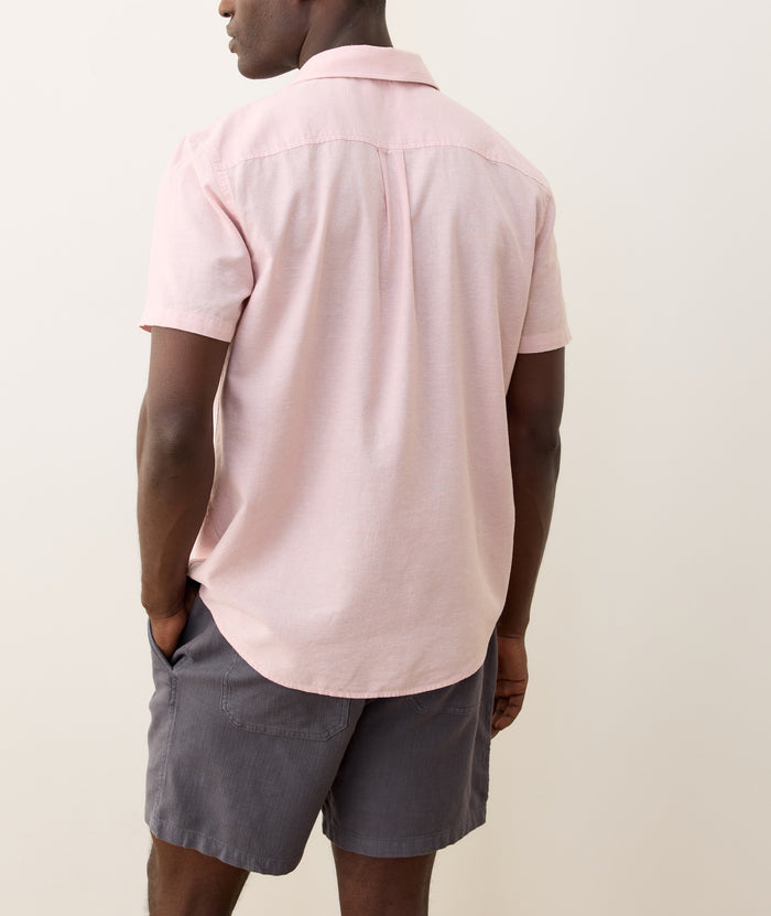 Better-Than-Linen Shirt Salmon