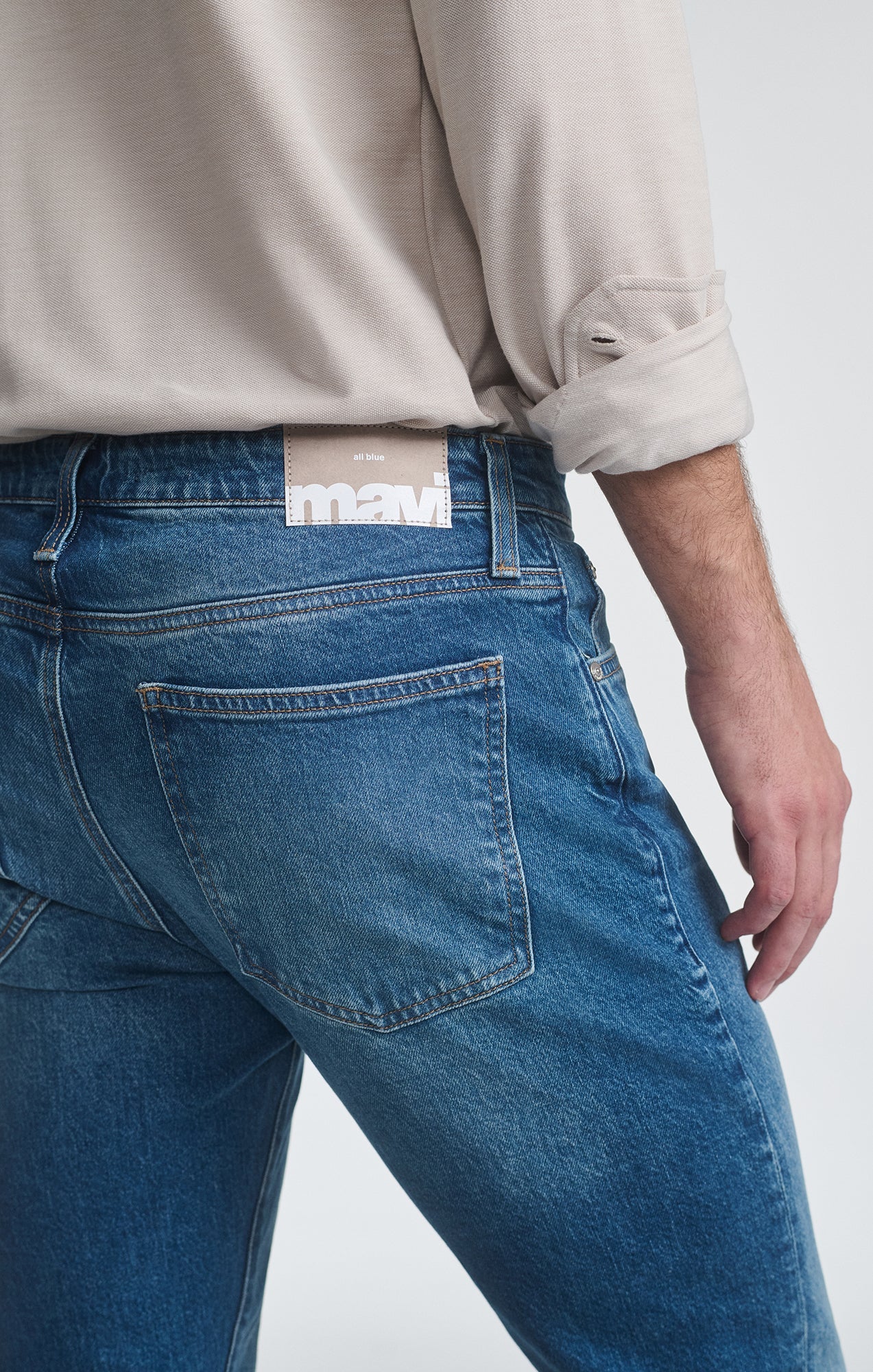 Jake Slim Leg Jeans Indigo Brushed Classic Blue