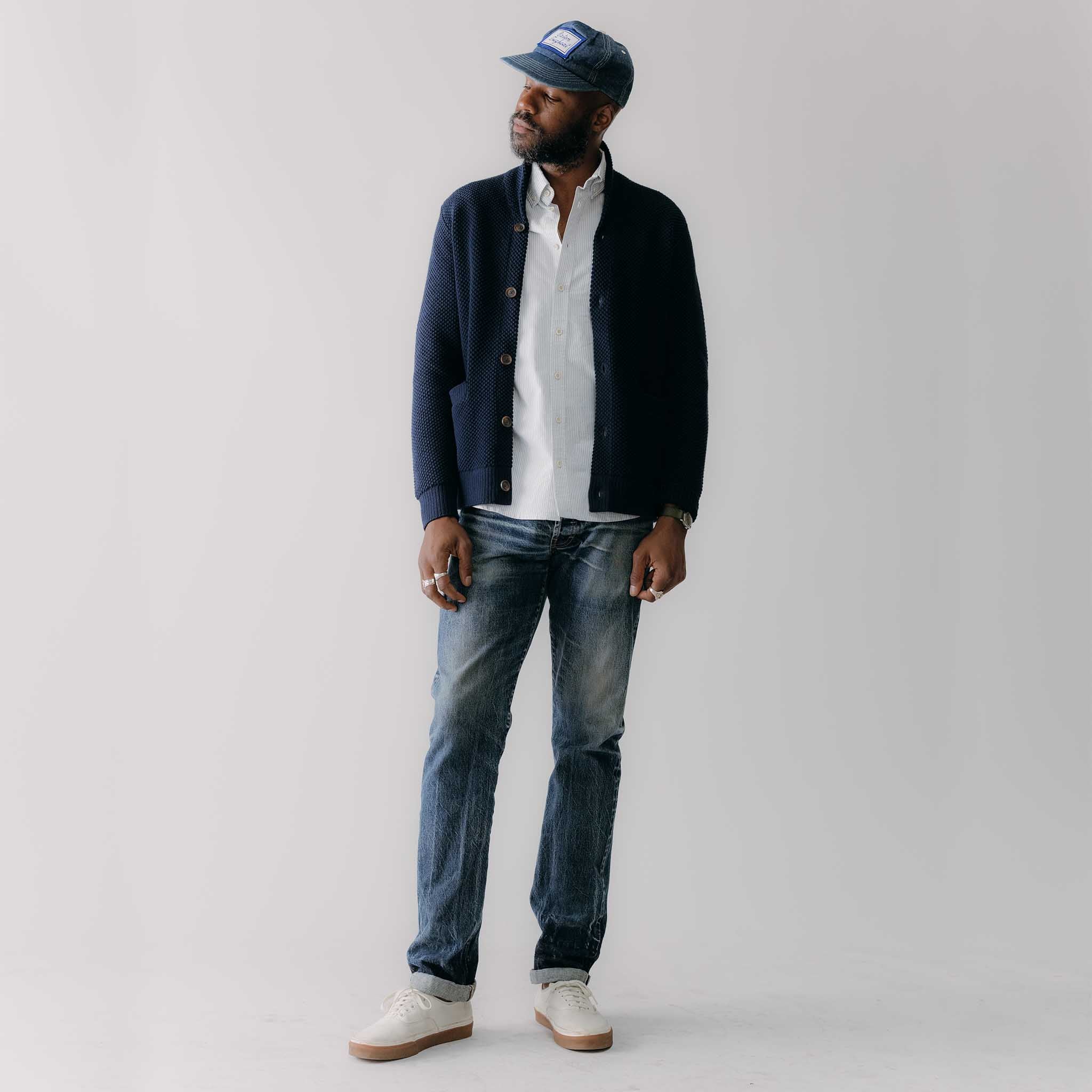 The Crawford Sweater Navy