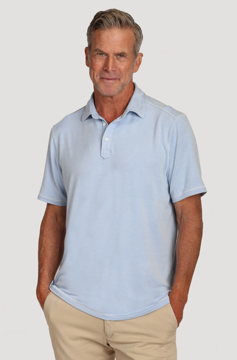 Malibu Supersoft Polo Blue