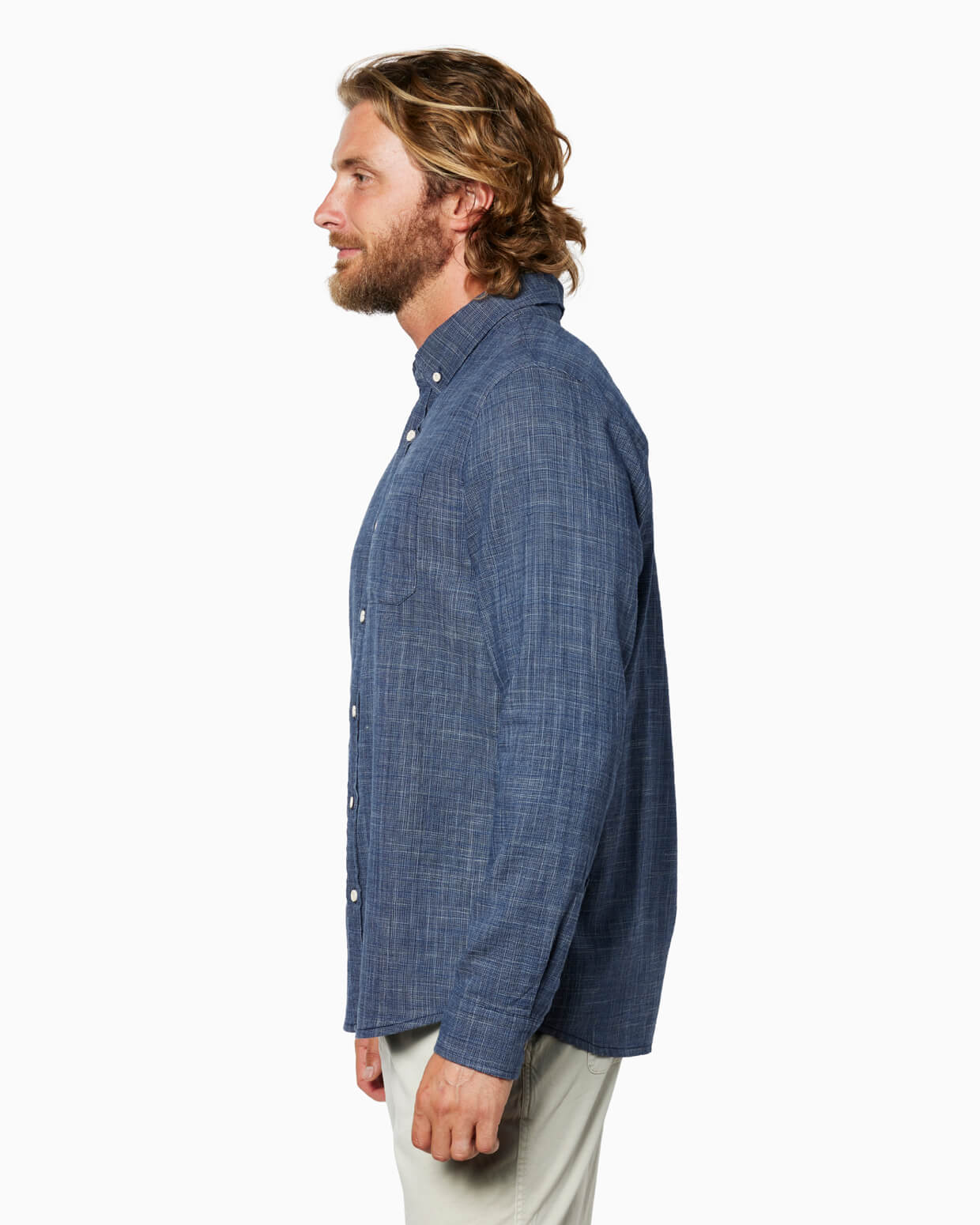 Breezeway Long Sleeve Shirt Navy