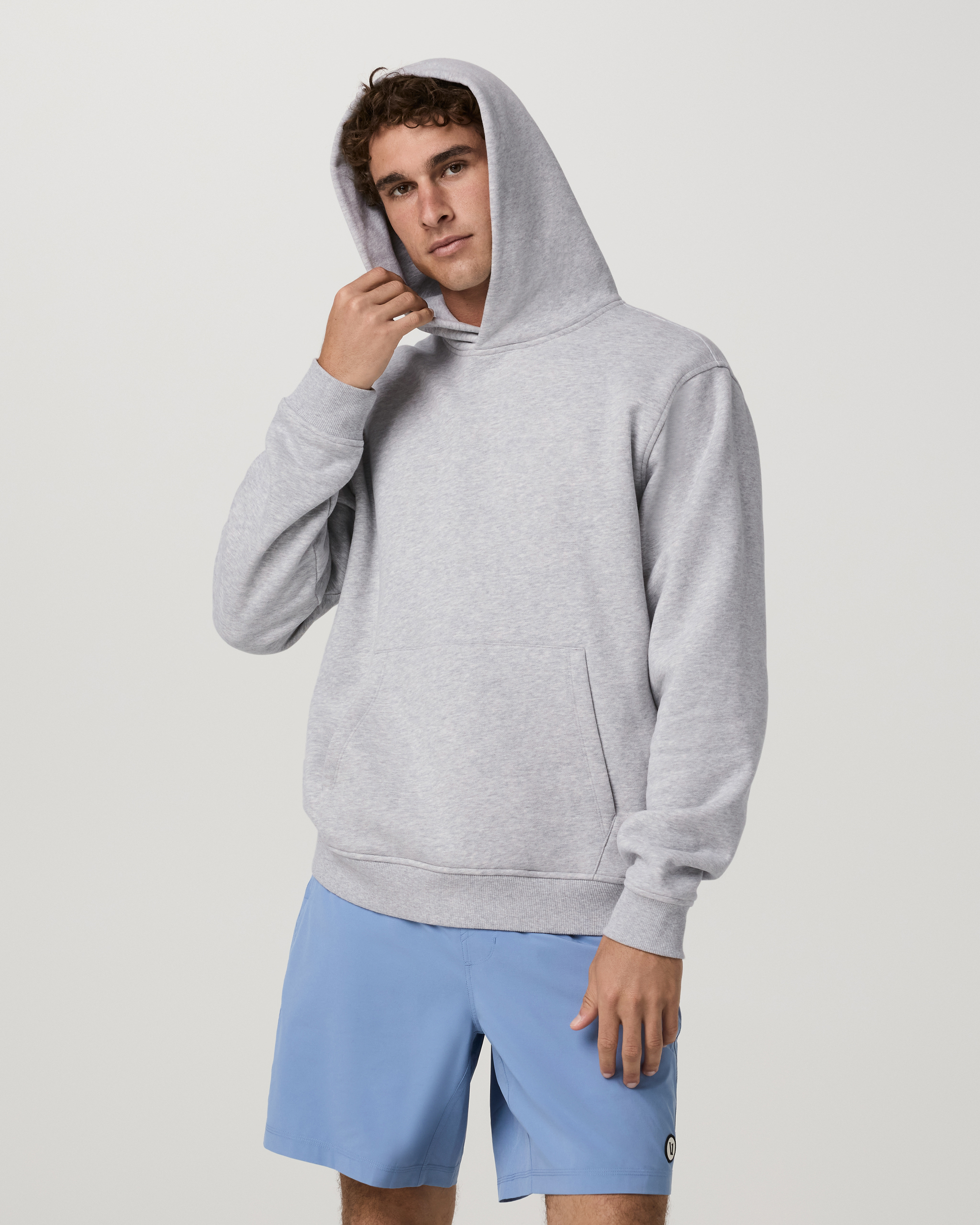 Seaside Pullover Hoodie 2.0 Light Heather Grey