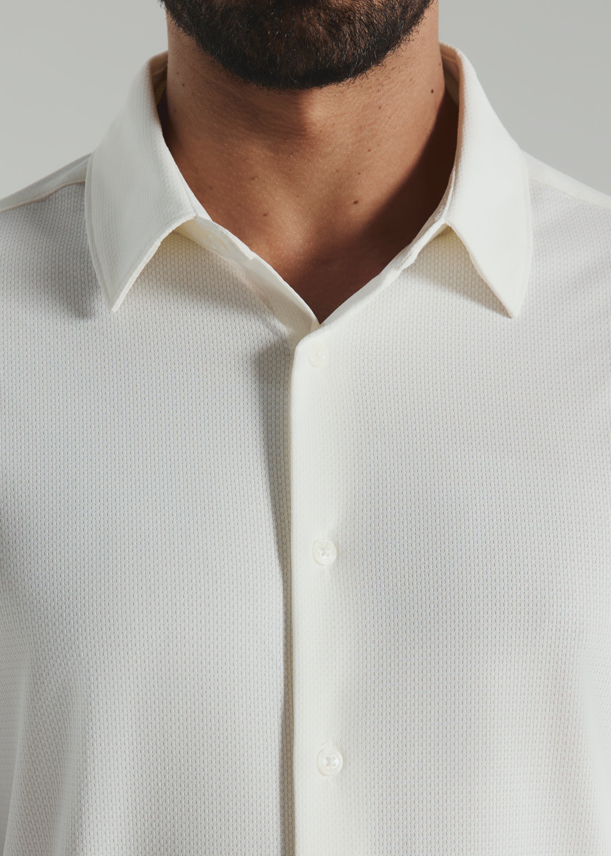 Aldridge Long Sleeve Shirt White