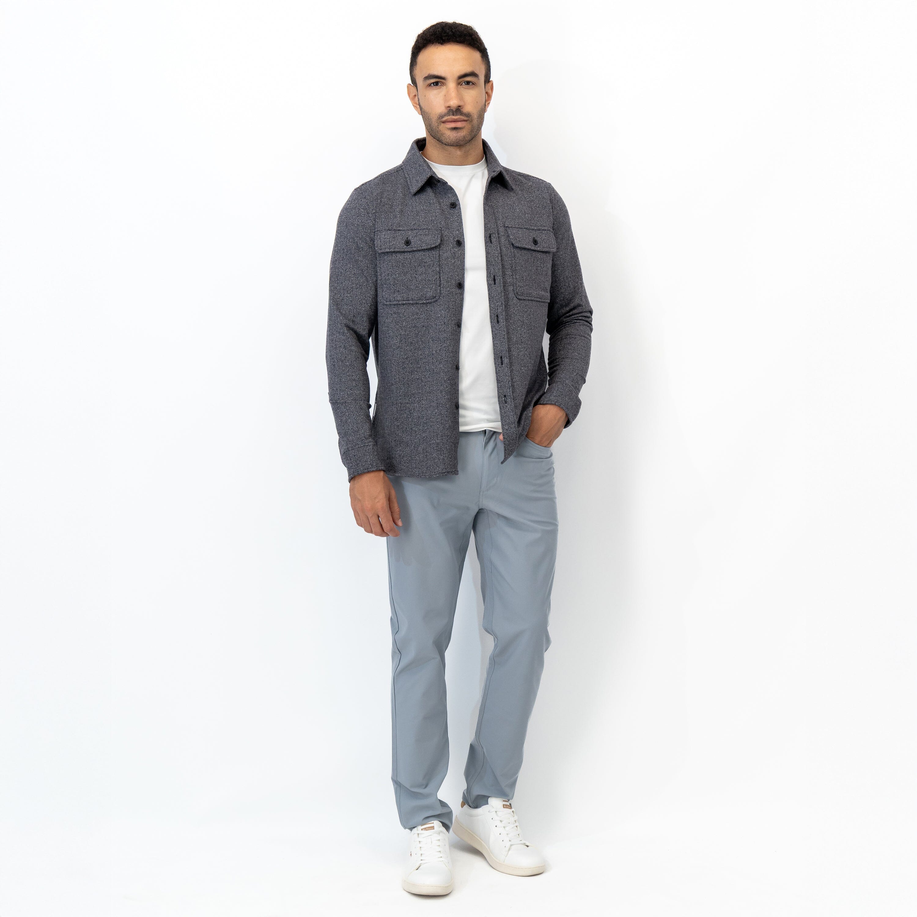 Sheffield Shirt Black/White