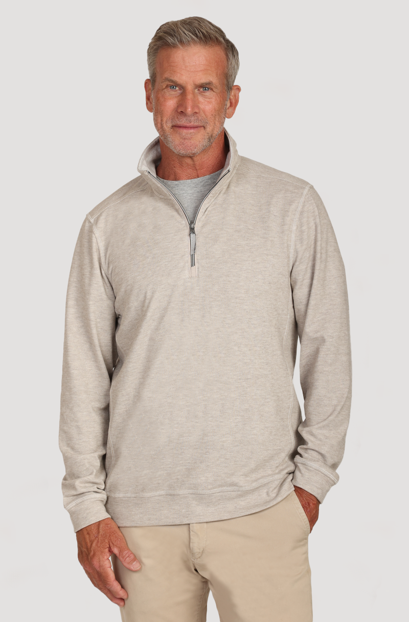 Yosemite Fleece 1/4 Zip Pullover Oatmeal