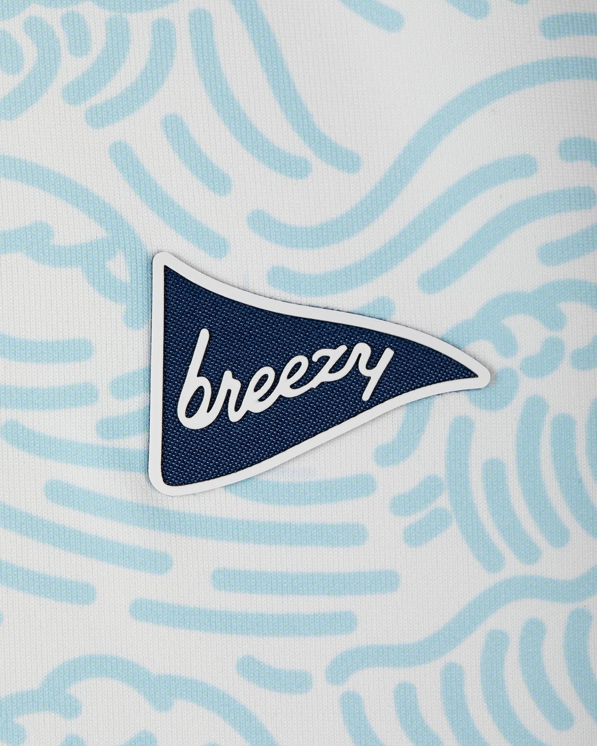 Crashing Waves Polo Light Blue