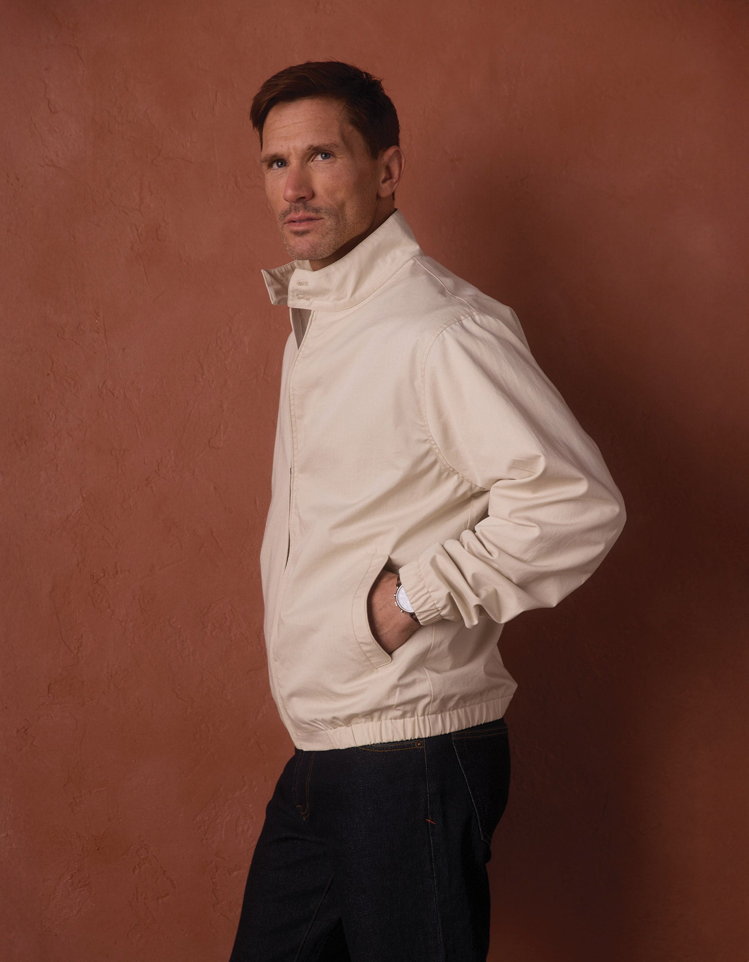 The Harrington Jacket Light Khaki