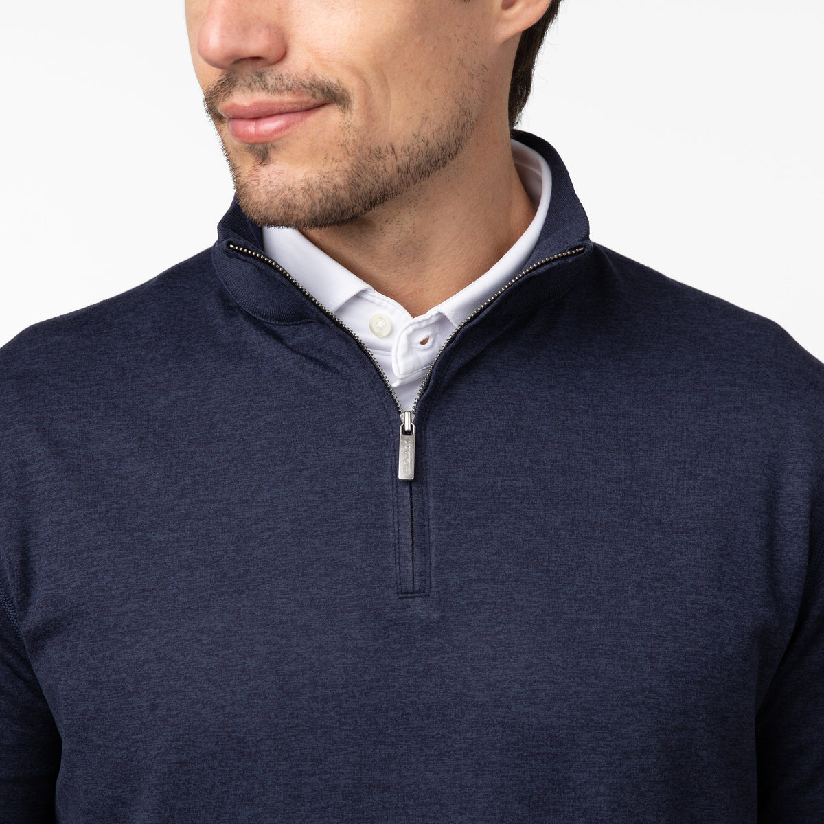 Pace 1/4 Zip Butterflex Pullover Fleet Navy/Nightshade
