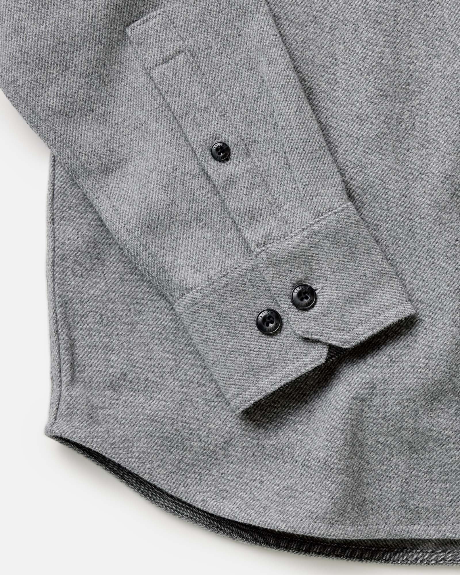 The CPO Shirt in Twill Ash Heather