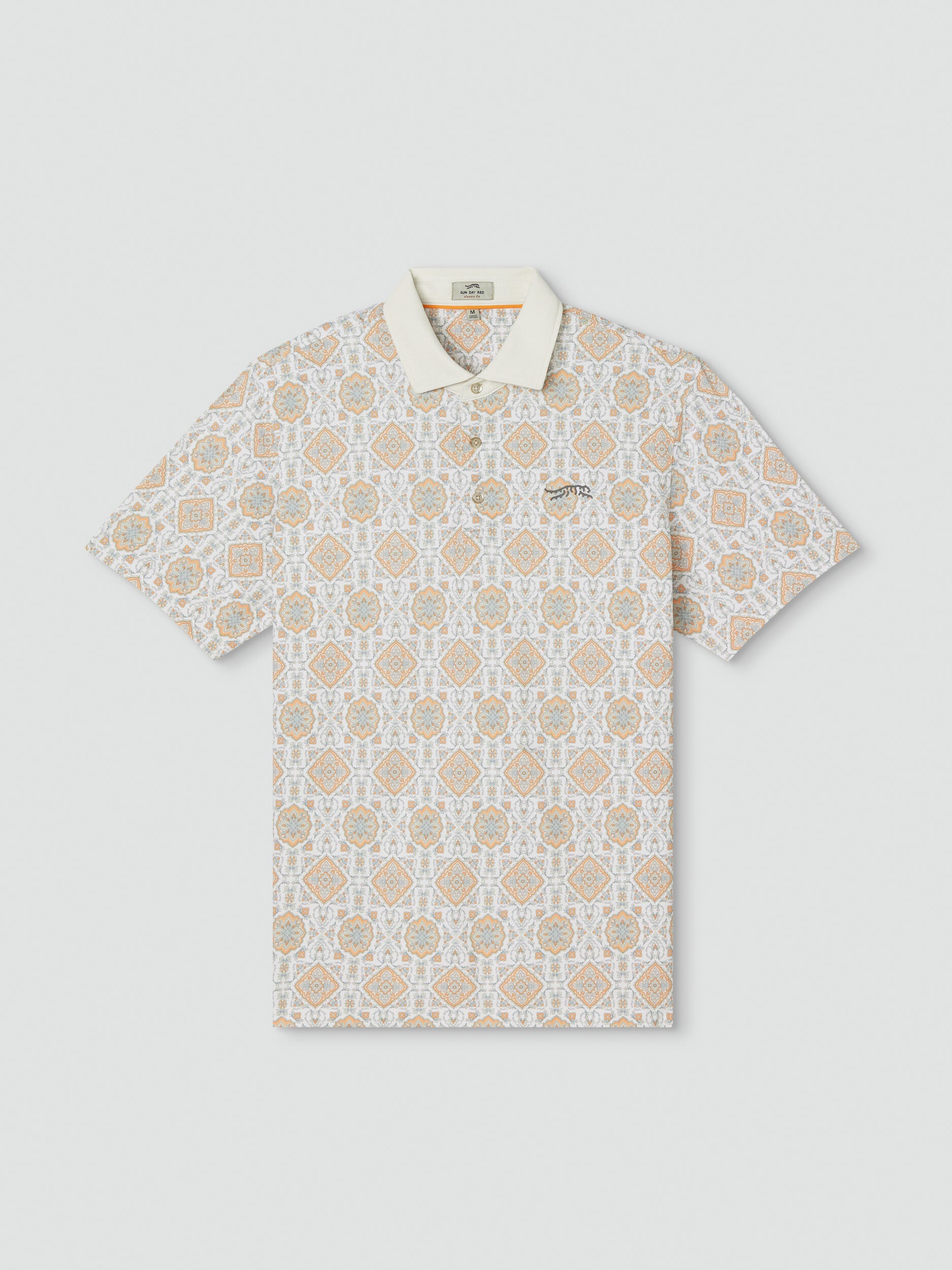 Elite Pique Polo Light Orange