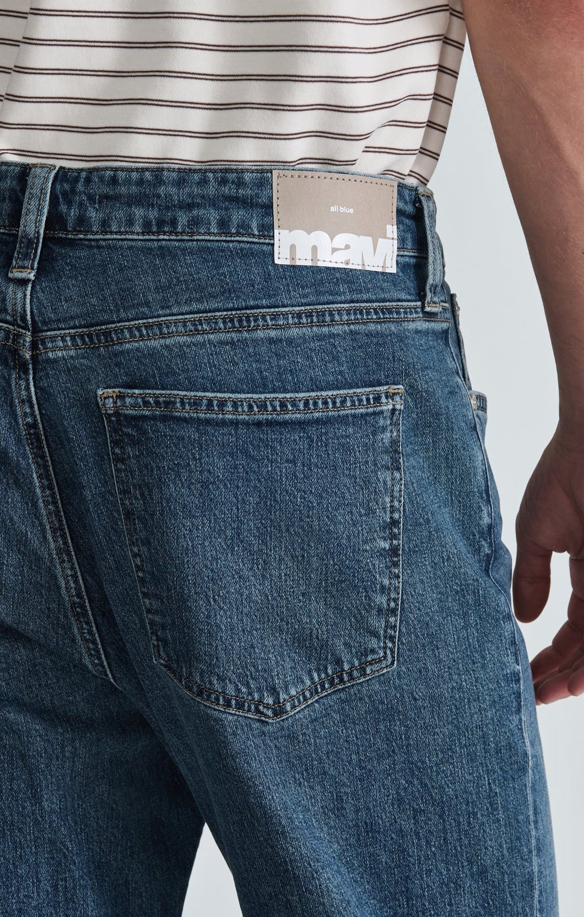 Marlon Classic Blue Relaxed Denim Used Indigo