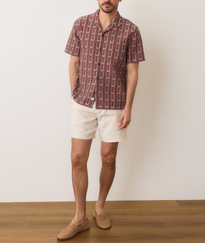 Hemp Resort Short - 7" Natural