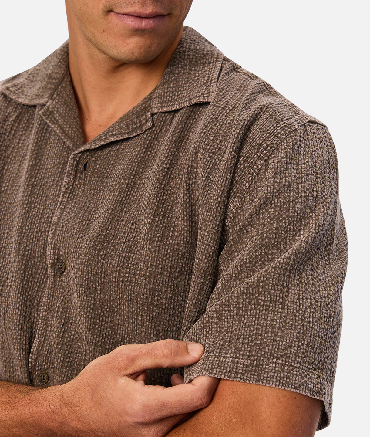 The Canyon Short Sleeve Shirt Bark