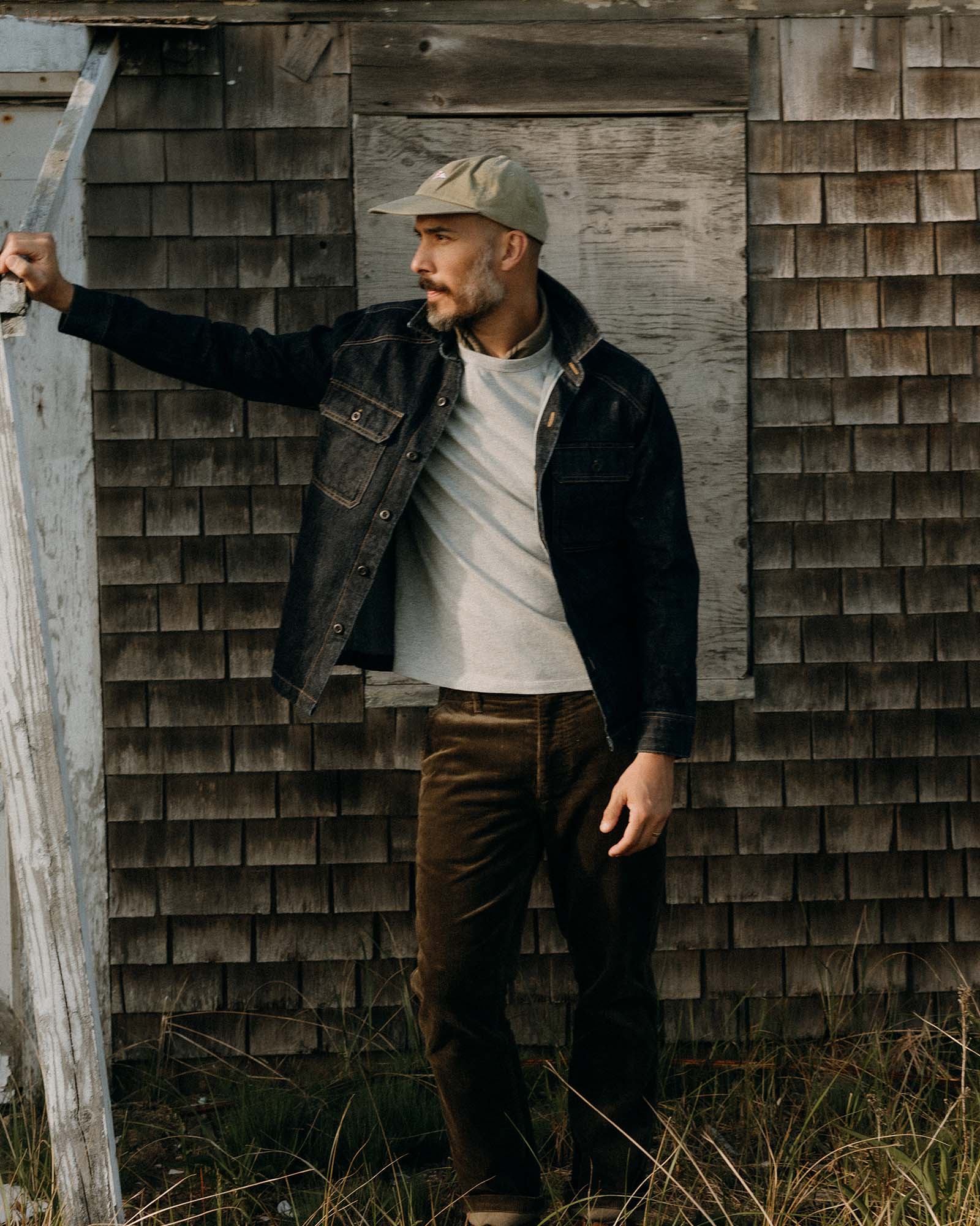 The Shop Shirt in Selvedge Rinsed Indigo