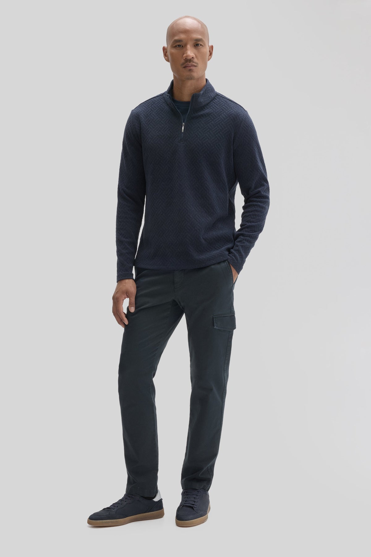 Avila Quarter Zip Pullover Dark Caspian