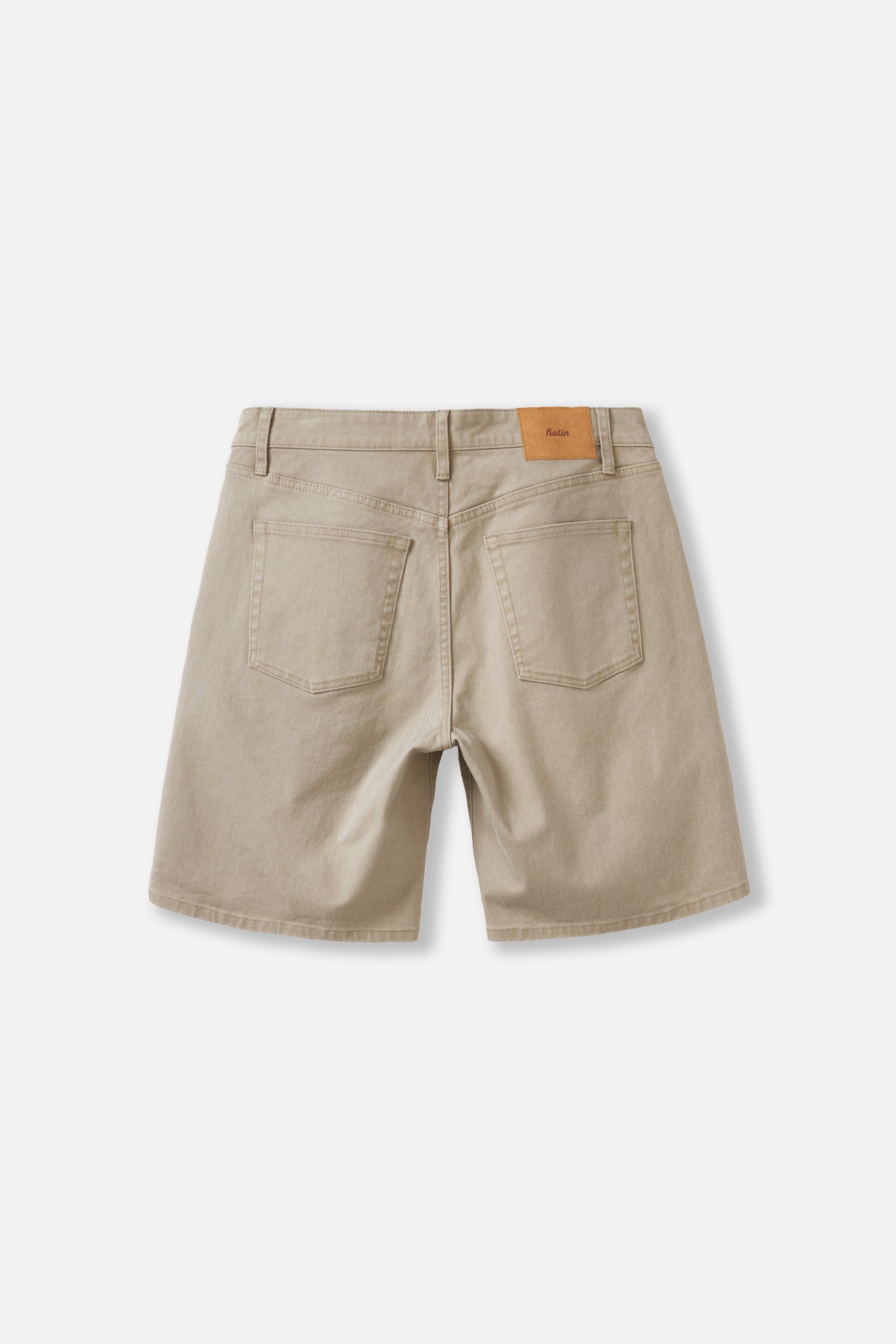 George 64 Bull Denim Short Vintage Khaki